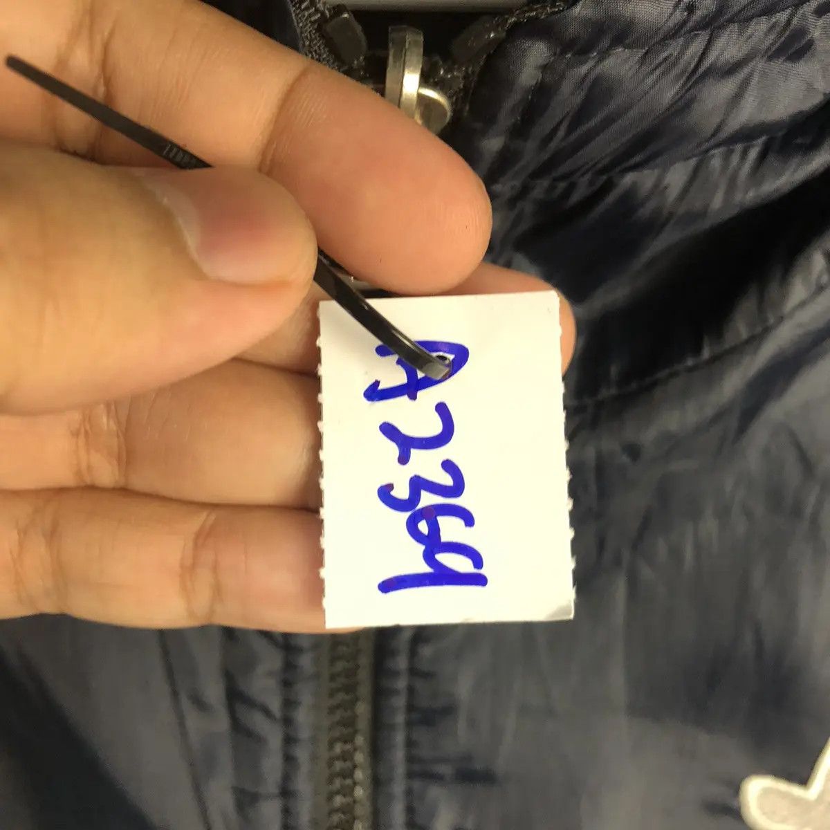 Fubu Fubu Sports Dark blue Hoodie windbreaker #A2369 Size US XL / EU 56 / 4 - 14 Thumbnail