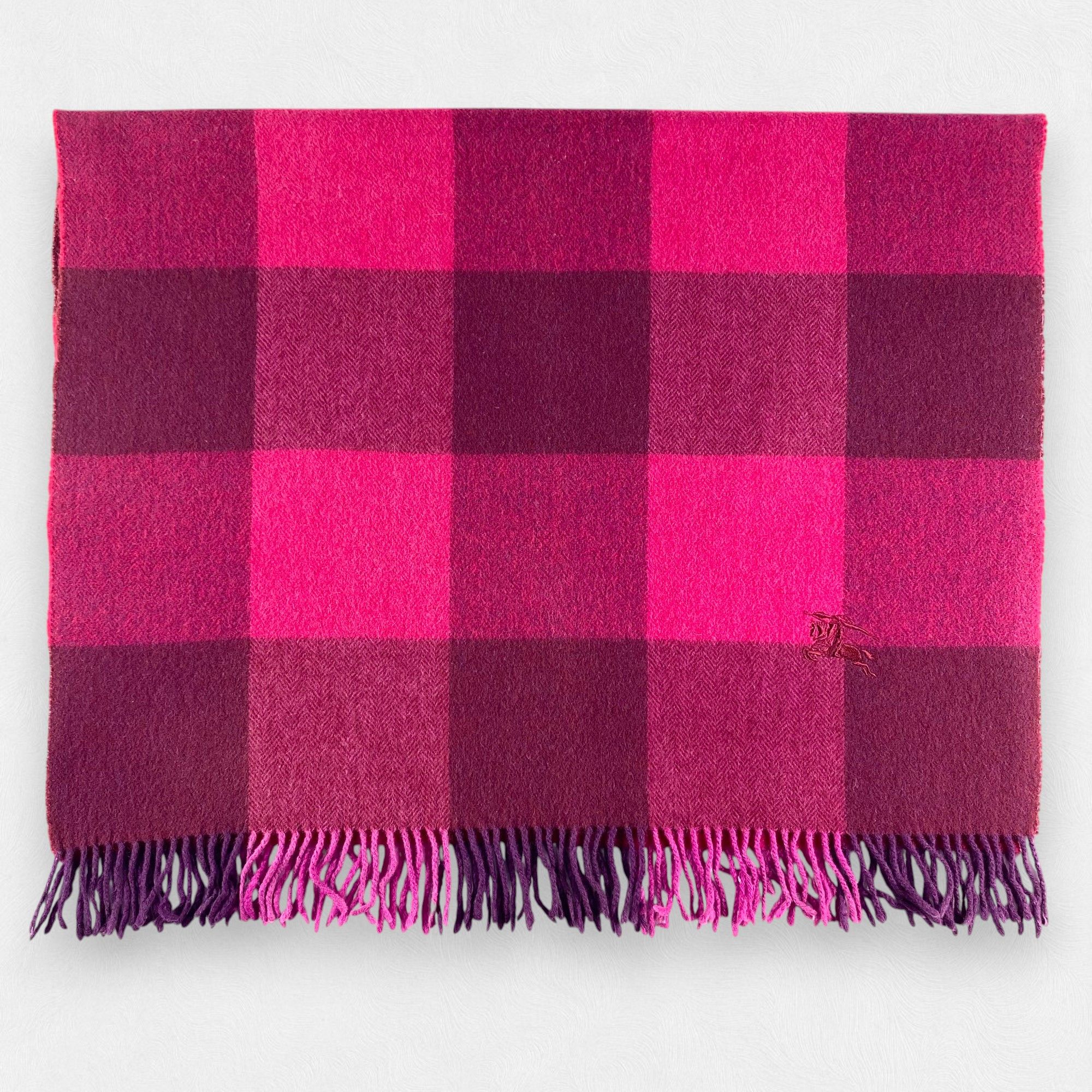 Burberry Scarf Neck Wrap Wool Muffler