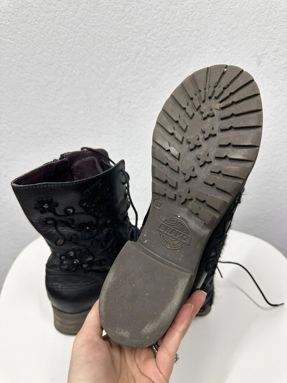 A.S.98 Vintage Leather Boots Hysteric Glamour AS 98 Style GOA Size US 9 / EU 42 - 10 Thumbnail