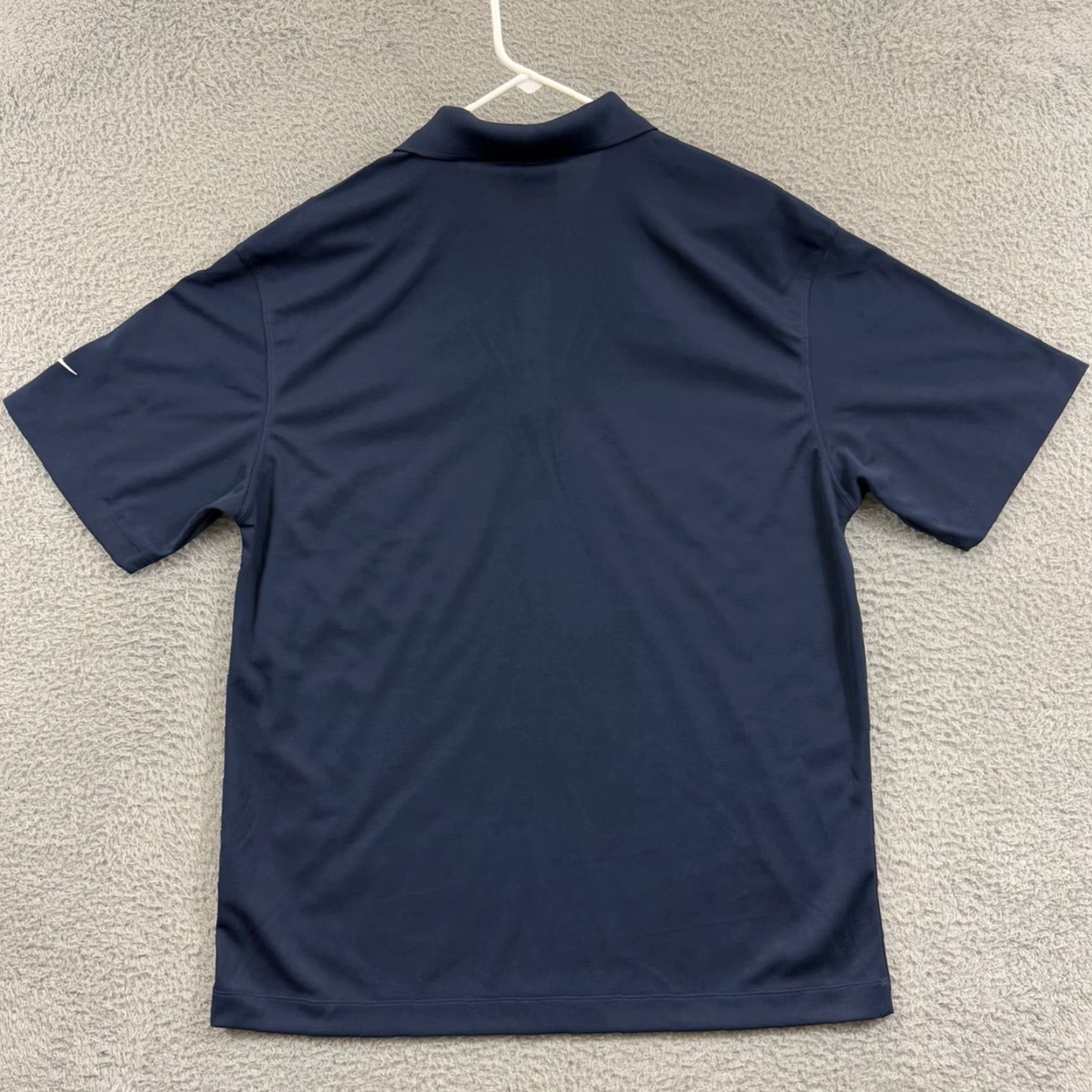 Nike Nike Golf Dri-Fit Polo Shirt Men L Short Sleeve Swoosh Button Casual NWT Blue Polyester Regular Logo Golf Shirt Size US L / EU 52-54 / 3 - 7 Thumbnail