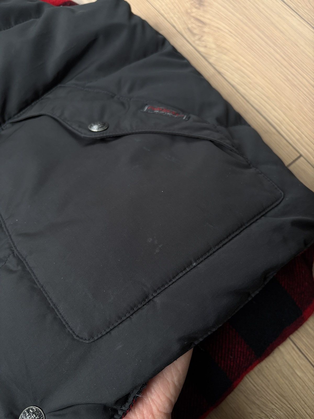 Polo Ralph Lauren Polo Ralph Lauren Buffalo Wool Check Down Reversible Vest Size US L / EU 52-54 / 3 - 24 Thumbnail