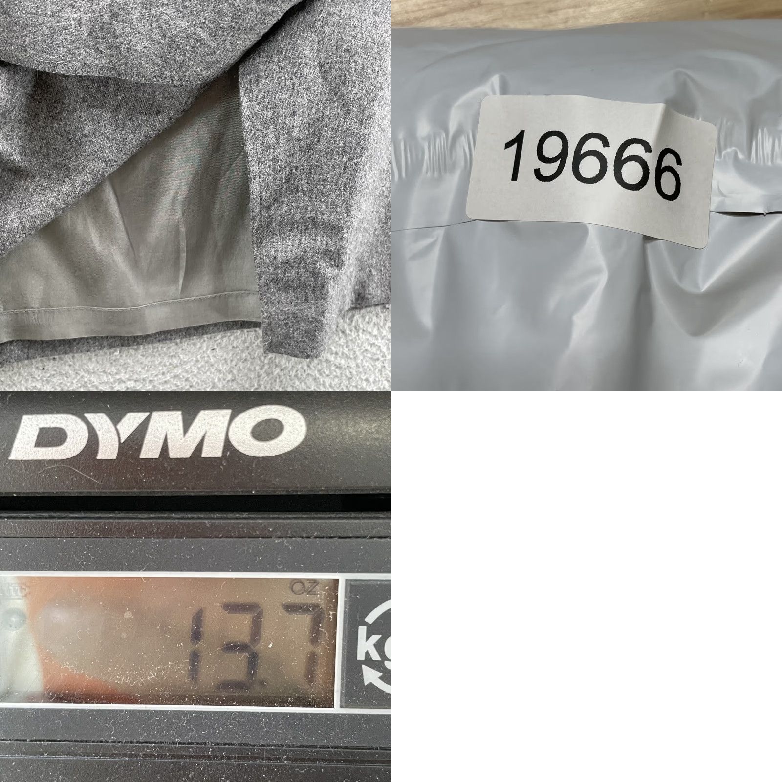 Vintage VTG Alfred Dunner 100% Wool Skirt Women's 18 Pencil Office Academia Classic USA Skirt Midi Tweed Wool Gray 90s Vintage Womens Pants? Size 40" / US 18 - 8 Thumbnail