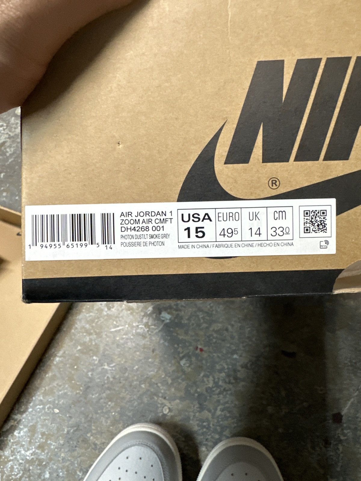 Jordan Brand × Nike Air Jordan 1 zoom air cmft London size 15 Size US 15 / EU 48 - 1 Thumbnail
