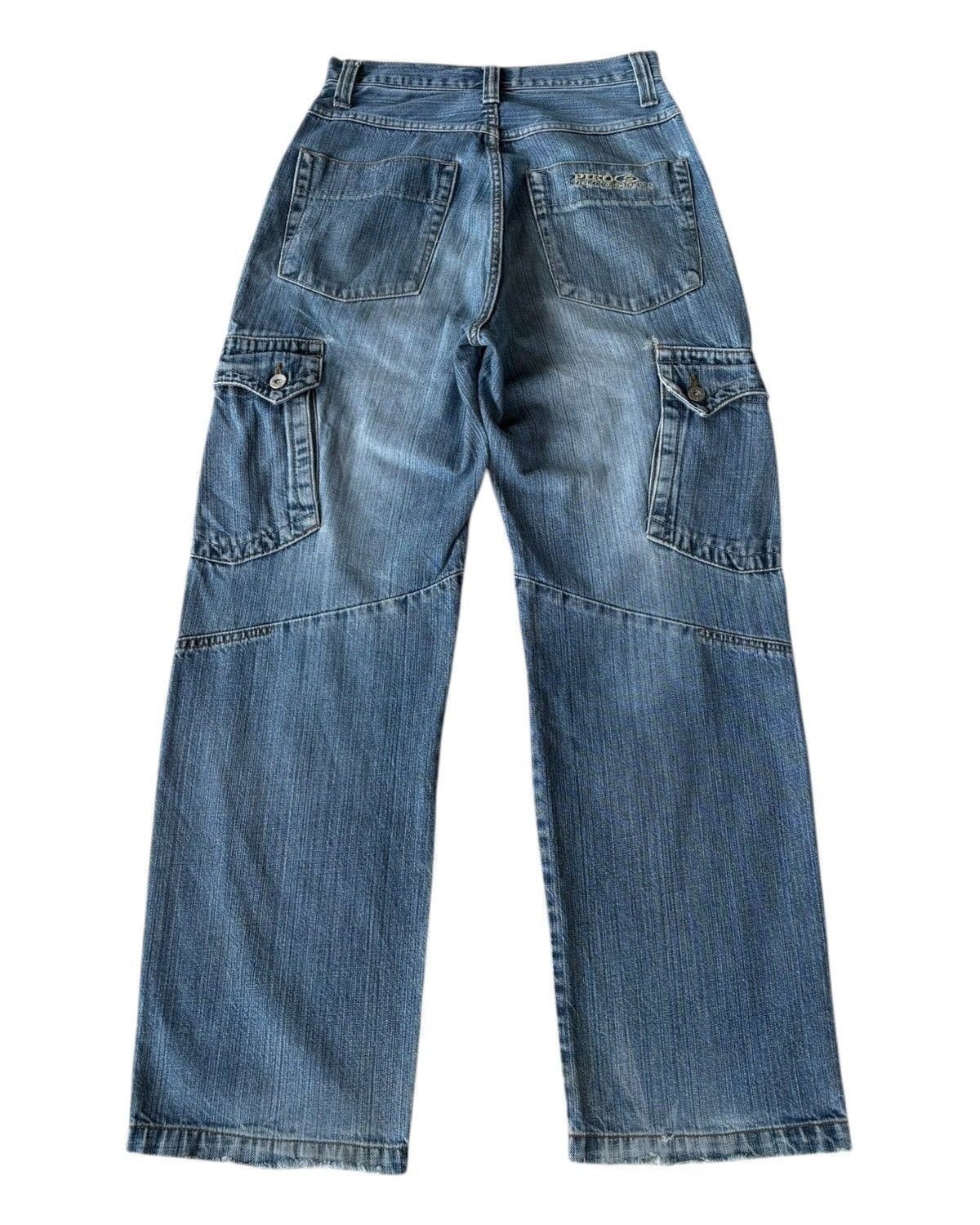 Hysteric Glamour VINTAGE PIKO HAWAIIAN BAGGY CARGO PANTS JEANS Size US 27 - 2 Thumbnail