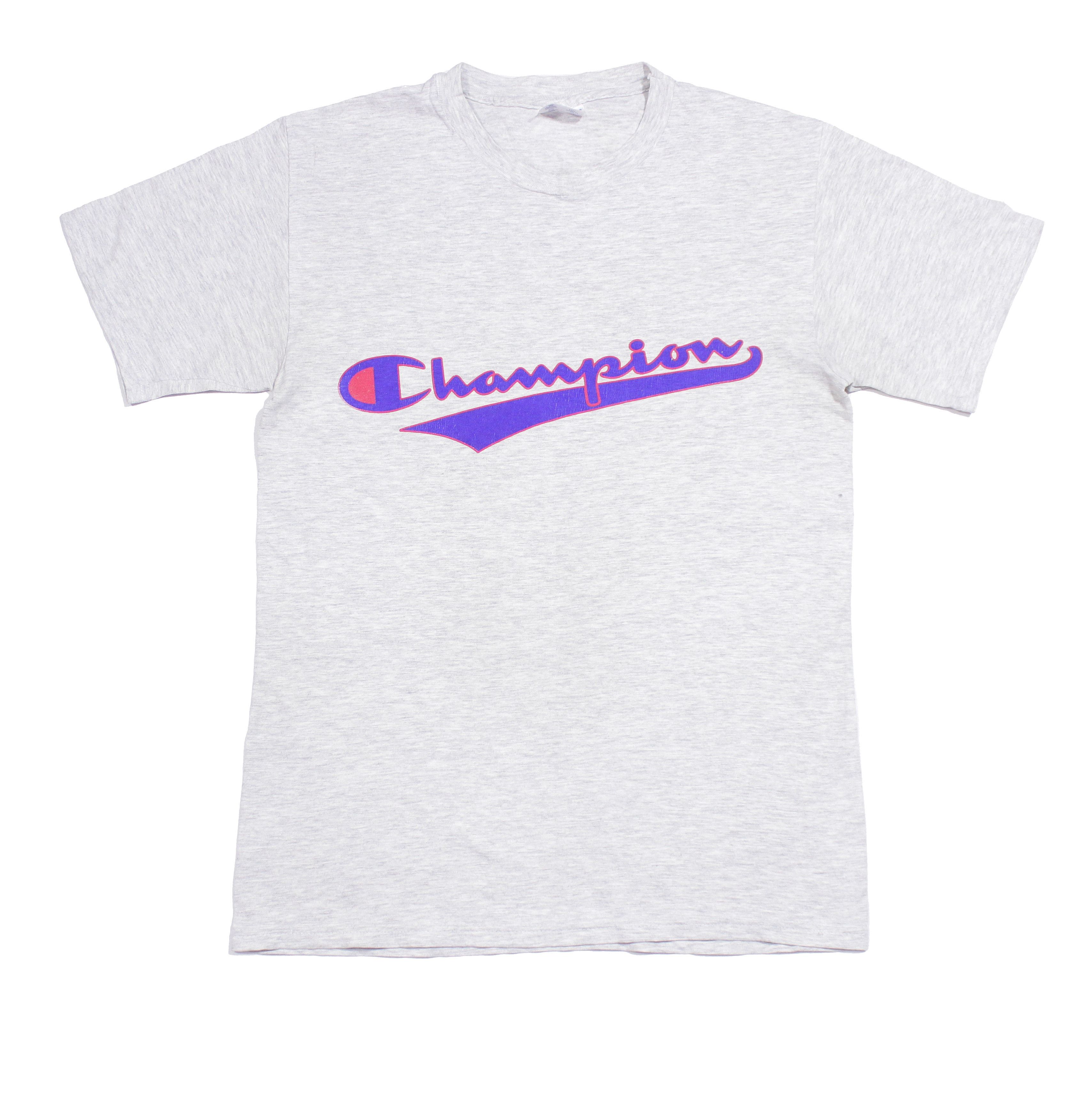 Champion 90S Big Logo Melange T-Shirt Size US M / EU 48-50 / 2 - 1 Thumbnail