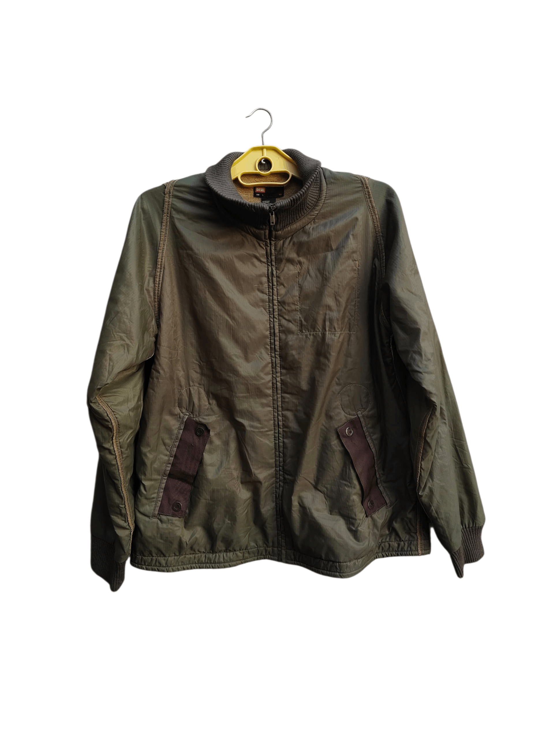 Diesel VINTAGE DIESEL MILITARY QUILTED BOMBER JACKET Size US L / EU 52-54 / 3 - 1 Thumbnail