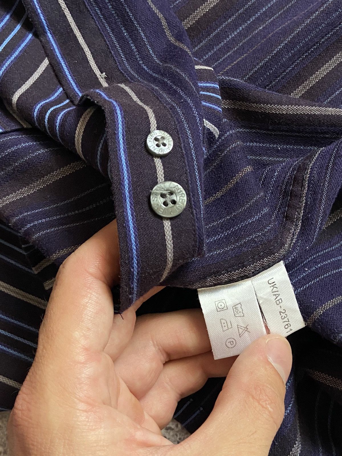 Other Vintage Yves Saint Laurent YSL Short Sleeve Shirt Button Up Size US M / EU 48-50 / 2 - 4 Thumbnail