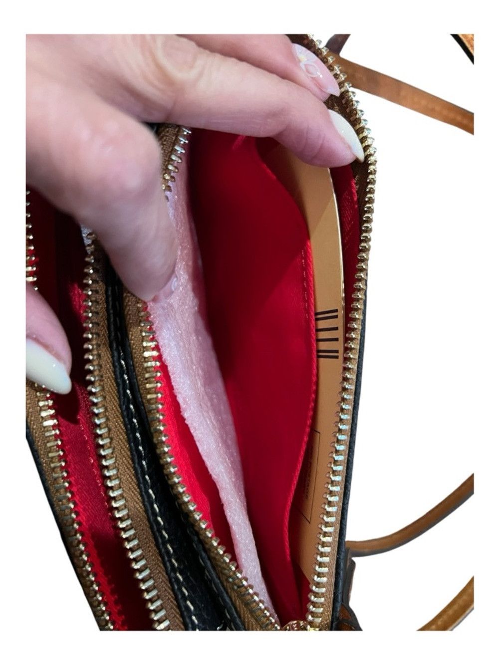 Dooney & Bourke Dooney & Bourke Pebble Leather Ella Crossbody Black Double Size ONE SIZE - 5 Thumbnail