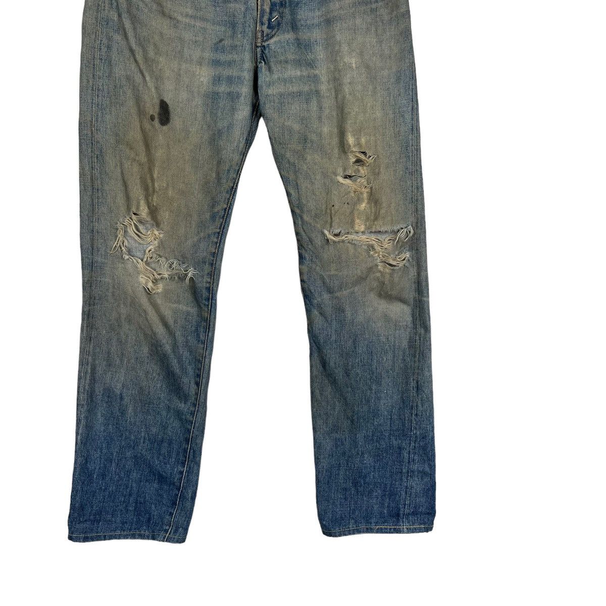 Levi's × Levi's Vintage Clothing 🔥 VINTAGE LEVIS BIG E REDLINE DISTRESSED DENIM Size US 32 / EU 48 - 7 Thumbnail