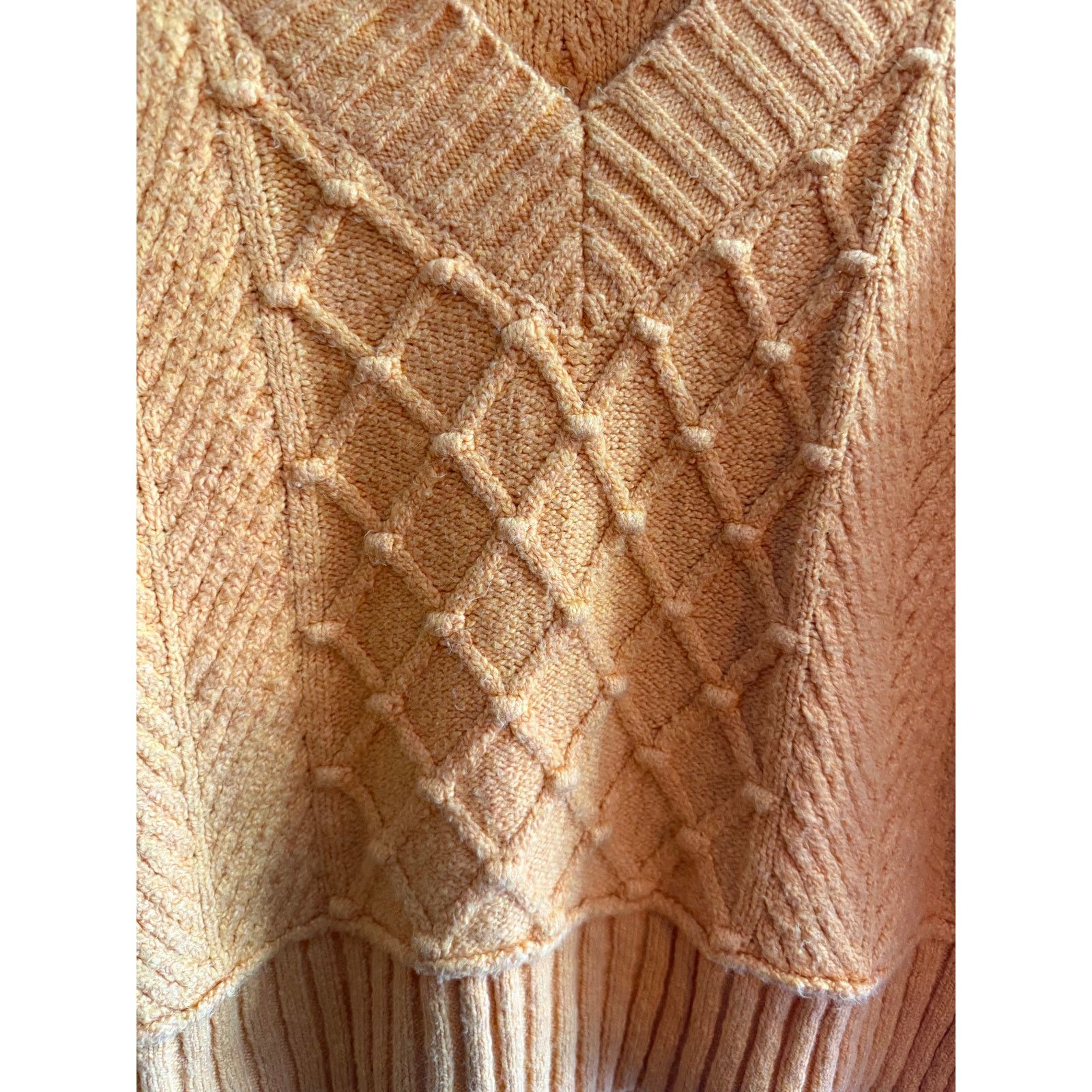 Anthropologie Maeve Anthropologie Oversized Tillie V-Neck Sweater Size Med Size M / US 6-8 / IT 42-44 - 3 Thumbnail