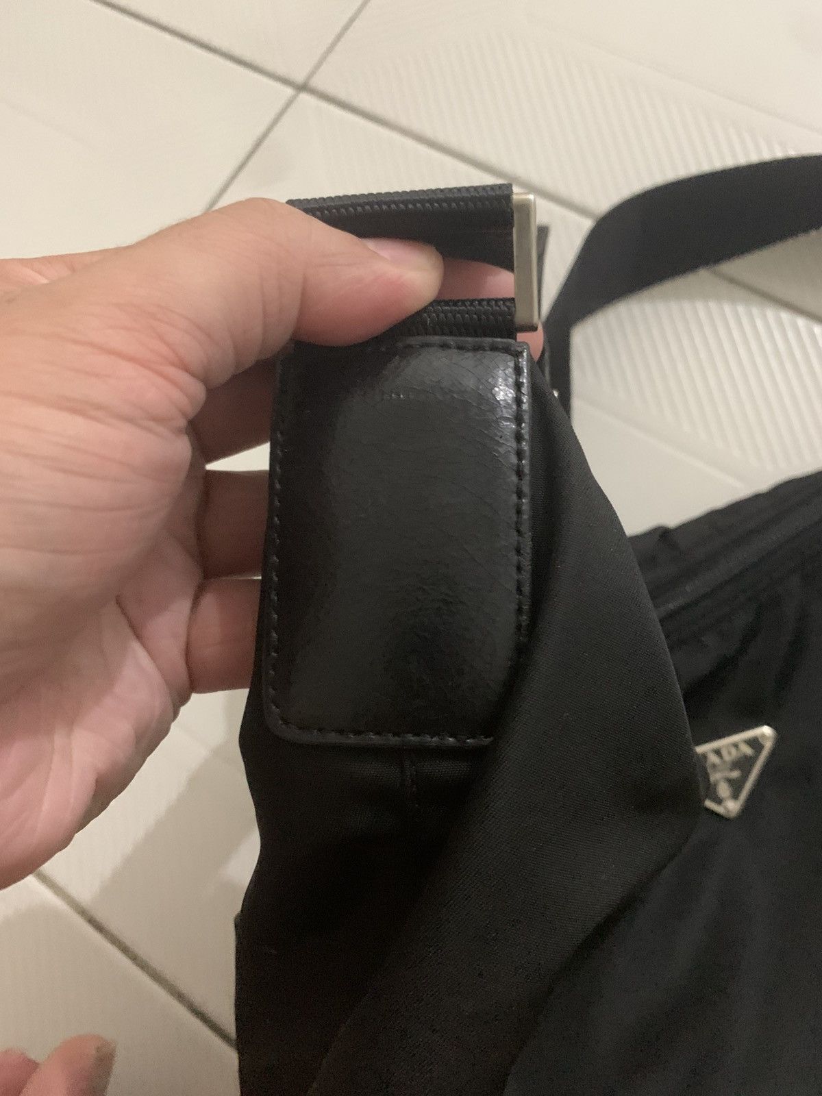 Prada Vintage Prada Nylon Shoulder Bag Size ONE SIZE - 9 Thumbnail