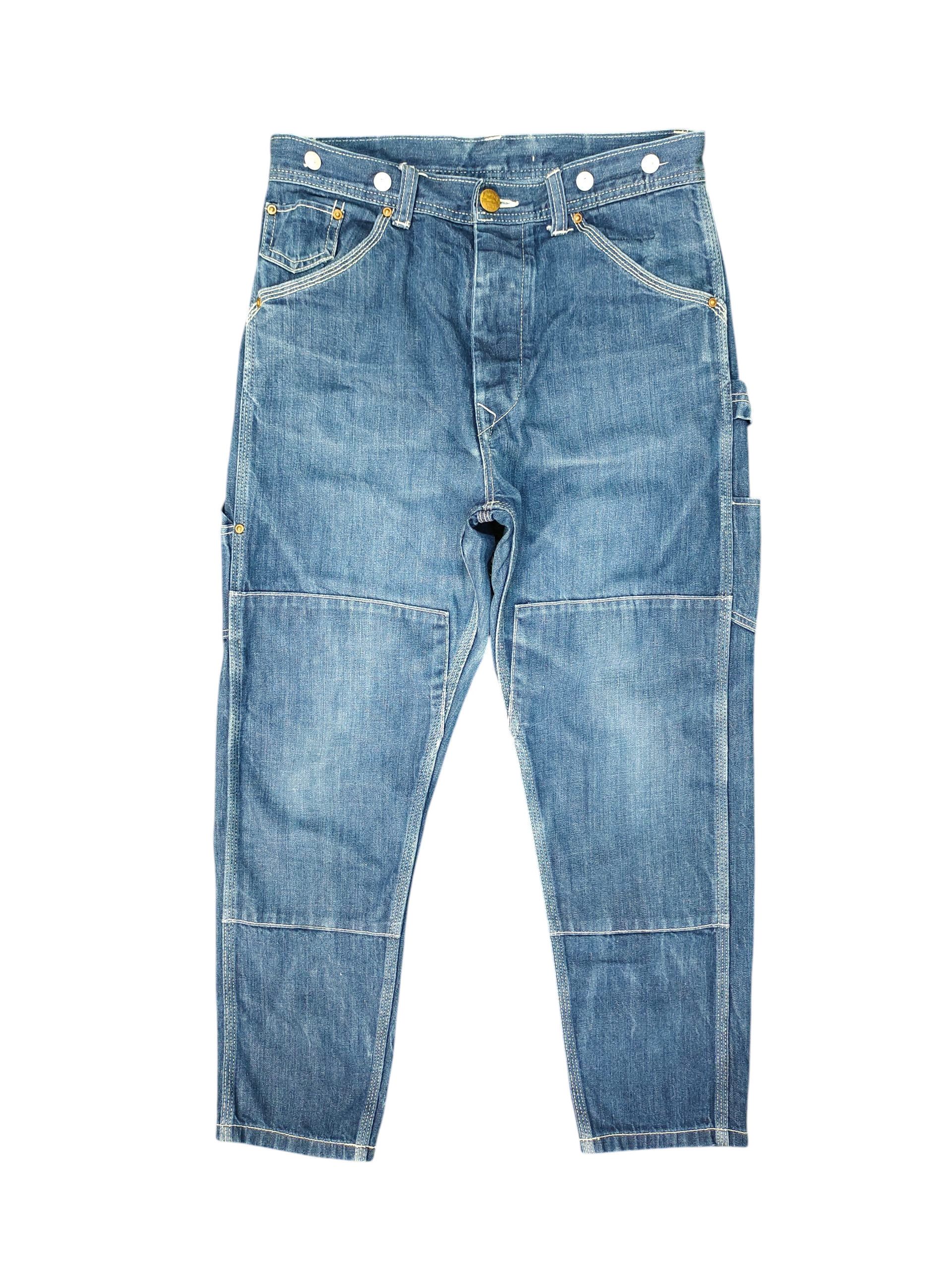 Hysteric Glamour × Undercover Rna Japan Double Knee Carpenter Denim Pants Orslow Style Size US 30 / EU 46 - 1 Thumbnail