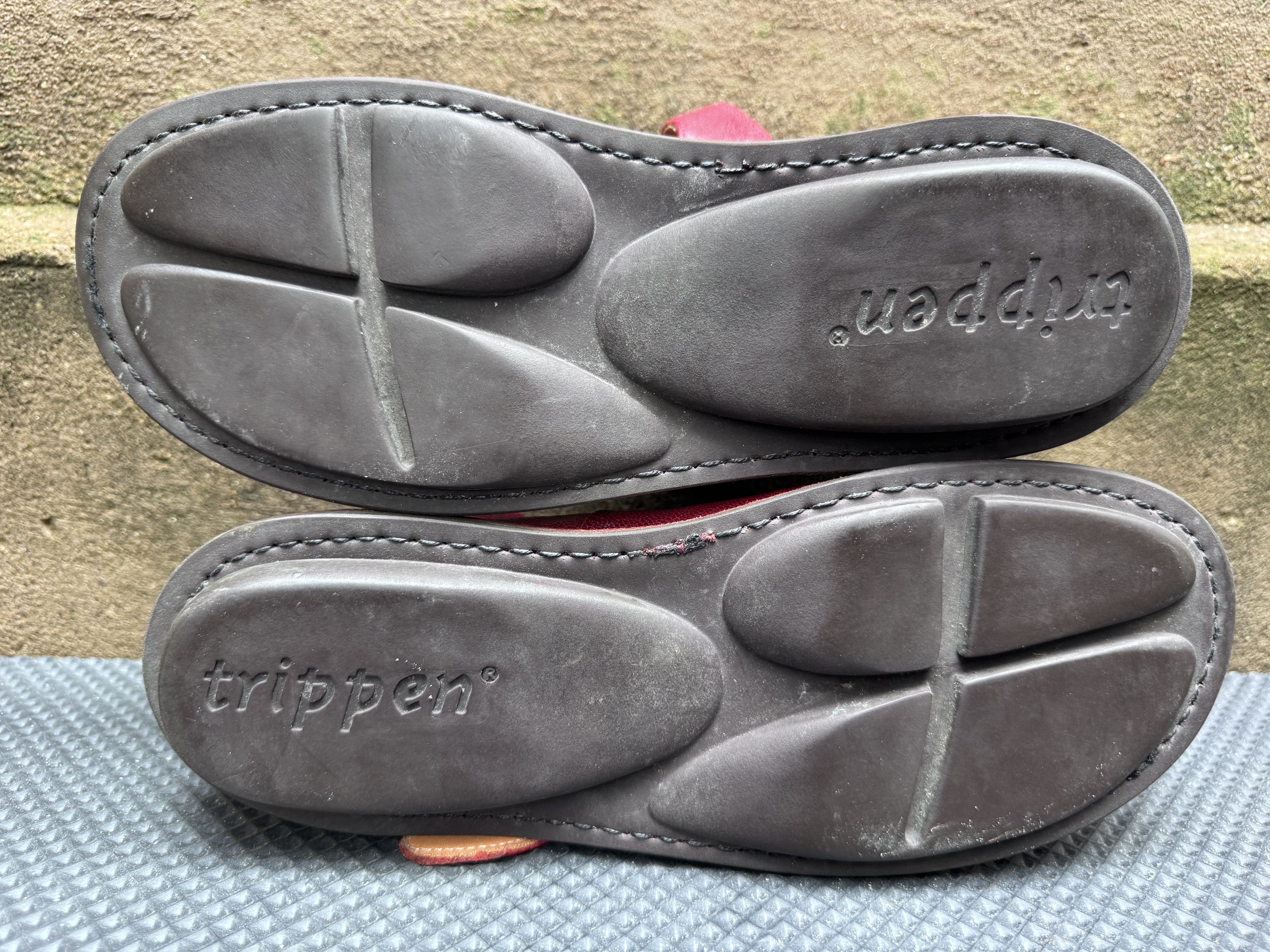 Trippen Trippen Vivienne Flats Leather Red Mary Jane open Fashion Size US 9 / IT 39 - 9 Thumbnail