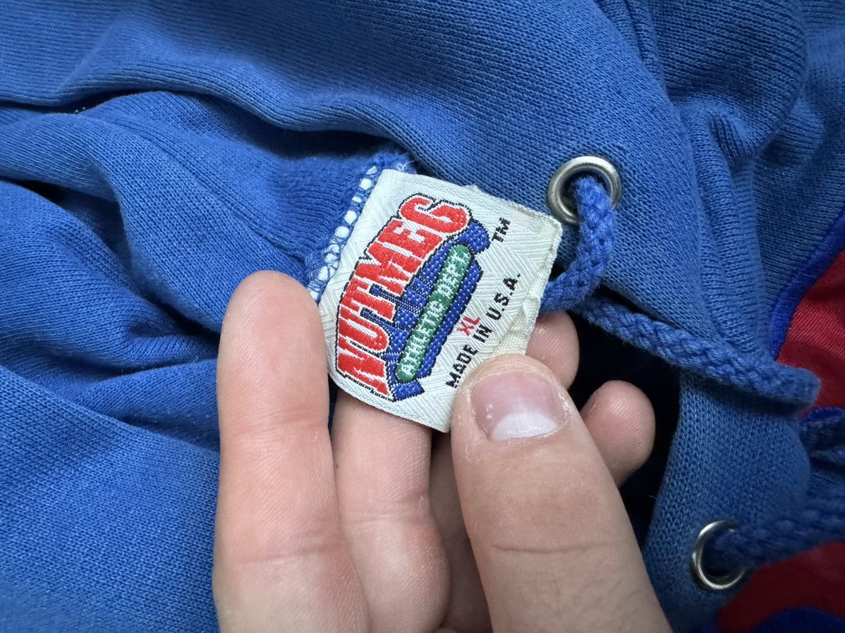 NFL × Nutmeg Vintage NFL Nutmeg New York Giants hoodie 90ʼs made in USA Size US XL / EU 56 / 4 - 5 Thumbnail