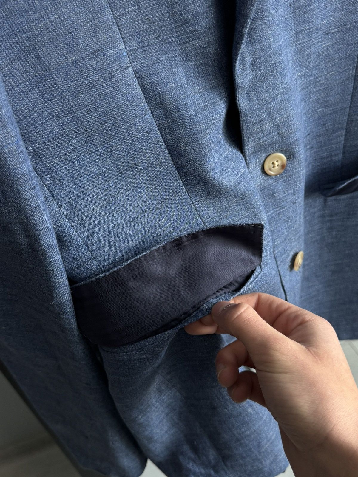 Polo Ralph Lauren Polo Ralph Lauren Linen Blazer Size 38R - 8 Thumbnail