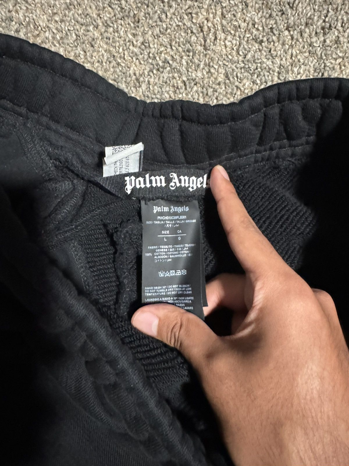 Palm Angels Palm Angles Logo Sweatpants Size US 34 / EU 50 - 3 Thumbnail