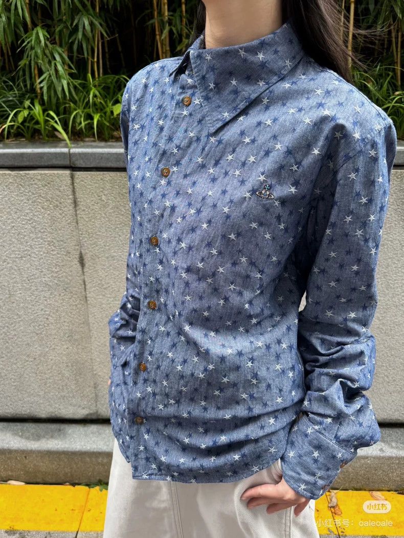 Vivienne Westwood Vivienne Westwood Star print shirt Size M / US 6-8 / IT 42-44 - 3 Thumbnail