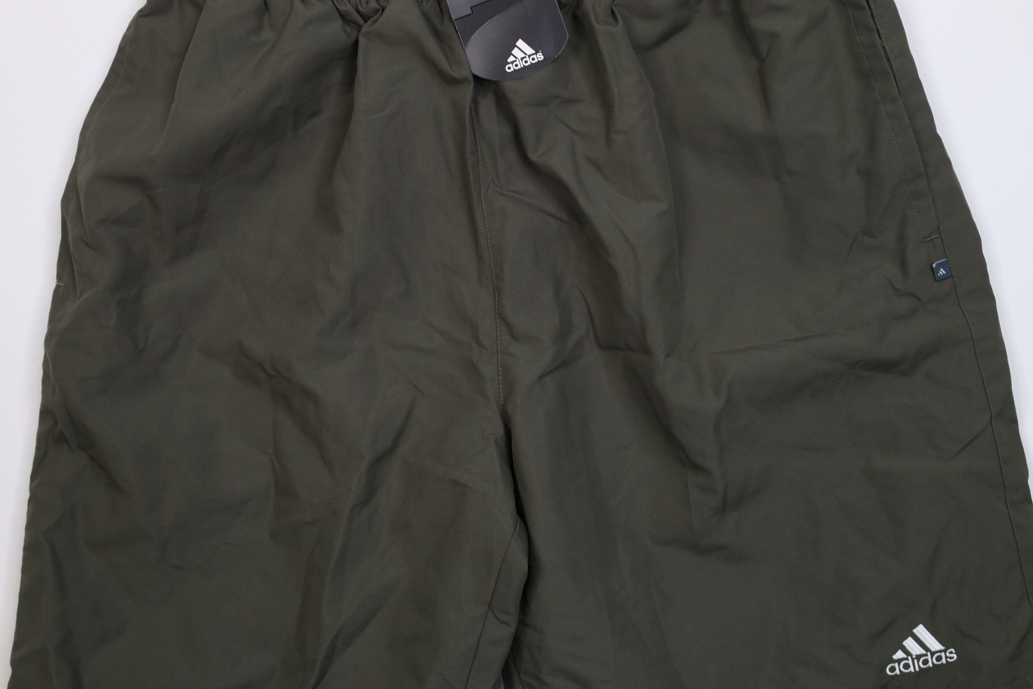 Adidas Deadstock Vintage Y2K 2002 Adidas Lined Windbreaker Shorts Size US 34 / EU 50 - 3 Thumbnail