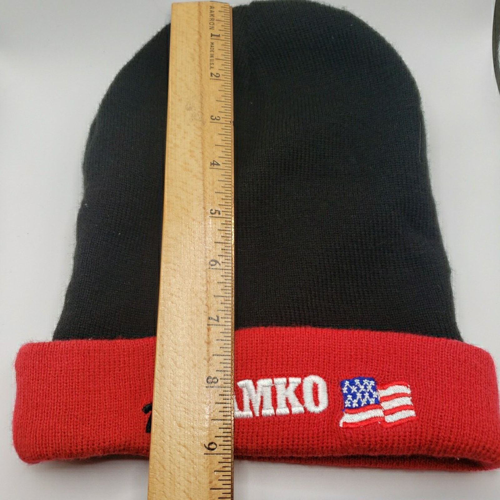 Other Team Tamko Reversible Beanie Black/Red Size ONE SIZE - 5 Thumbnail