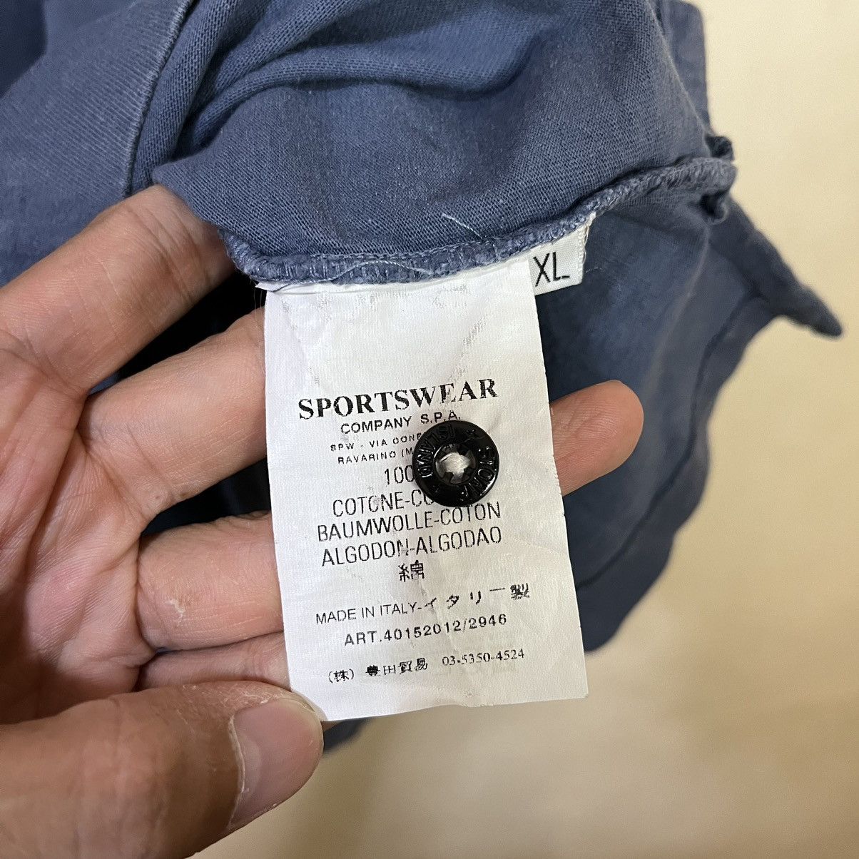 Stone Island Stone Island SS03 Compact Polo Shirt Size US XL / EU 56 / 4 - 12 Thumbnail