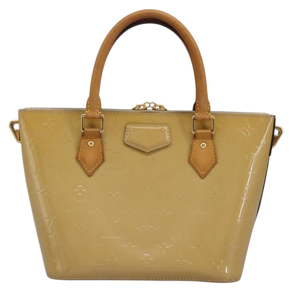 Louis Vuitton Montebello Beige Patent Leather Handbag (Pre-Owned) Size ONE SIZE - 1 Thumbnail