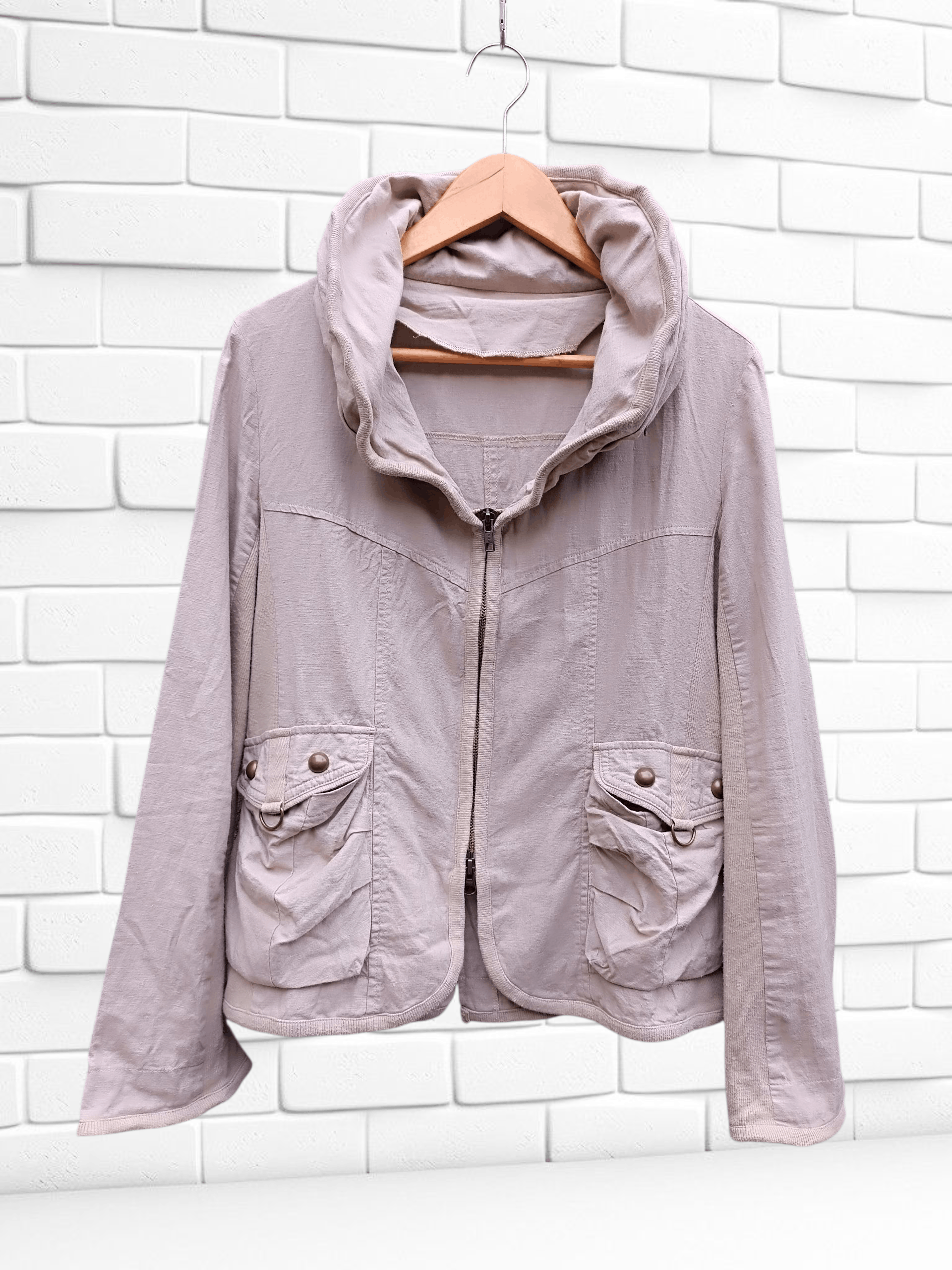 Japanese Brand Bono Zip-up Hoodie Jacket If Six Was Nine LGB Vkei Style Size US M / EU 48-50 / 2 - 1 Thumbnail