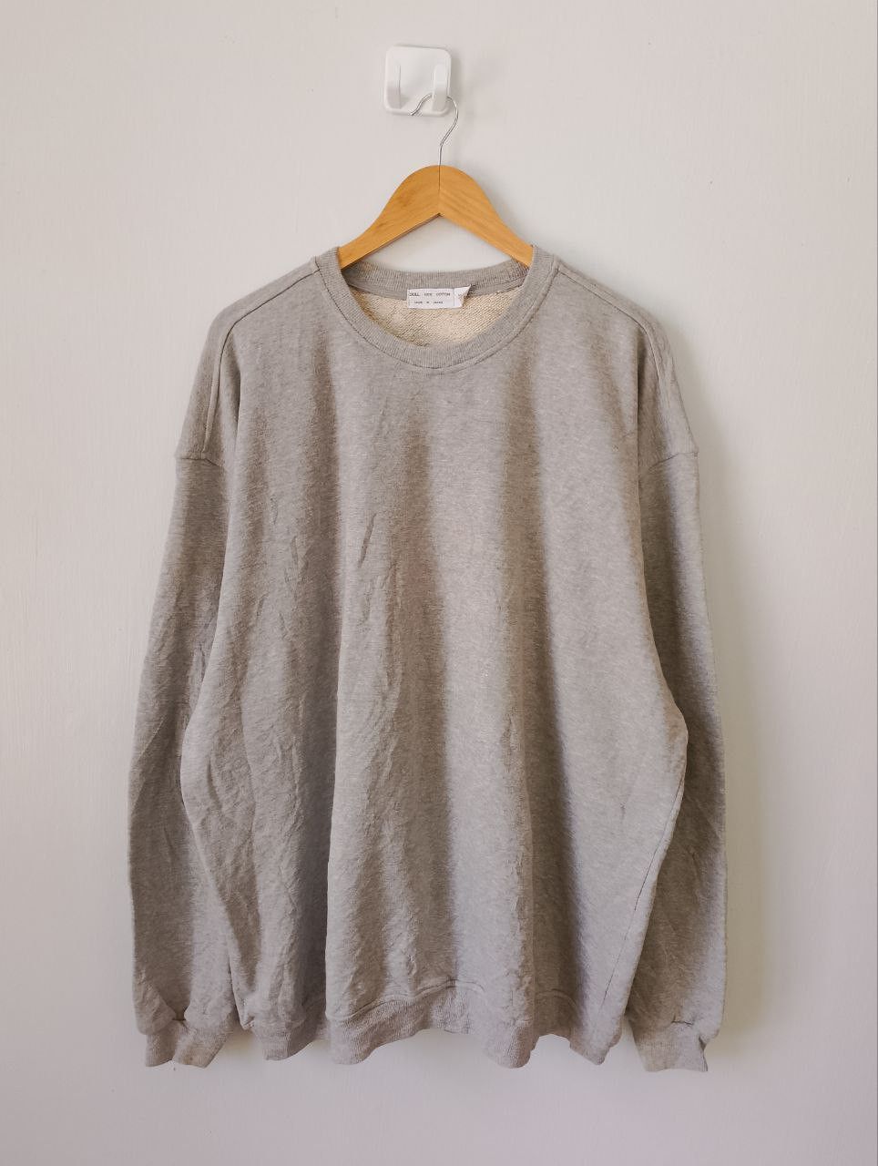 Japanese Brand DOLL Plain Grey Made in Japan Sweatshirt Size US XXL / EU 58 / 5 - 1 Thumbnail