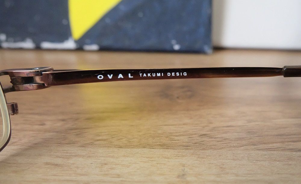 Japanese Brand Oval Takumi Design Glasses Size ONE SIZE - 4 Thumbnail