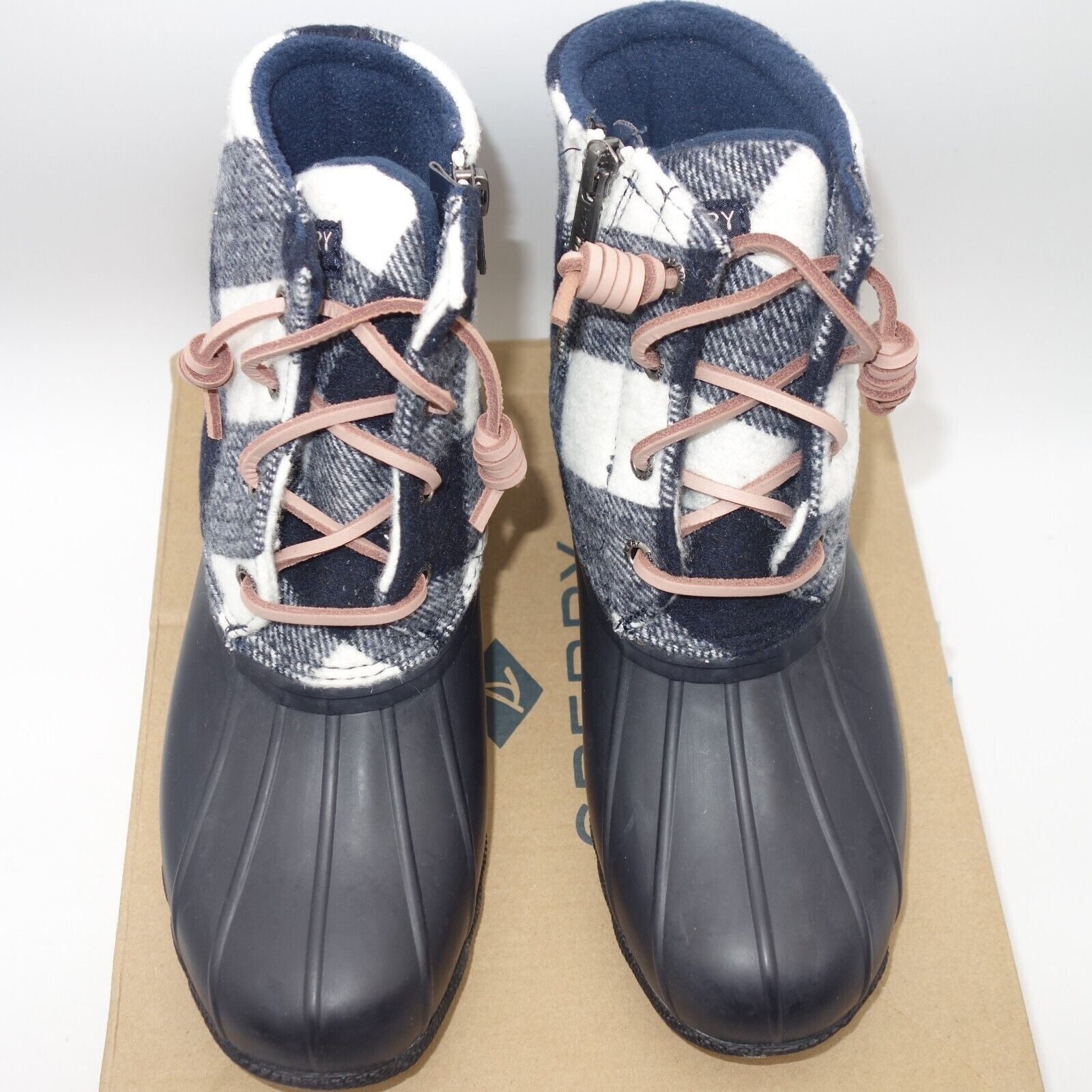 Sperry NEW Sperry Saltwater Cozy Wool Blue Duck Winter Boots Size US 6 / IT 36 - 7 Thumbnail