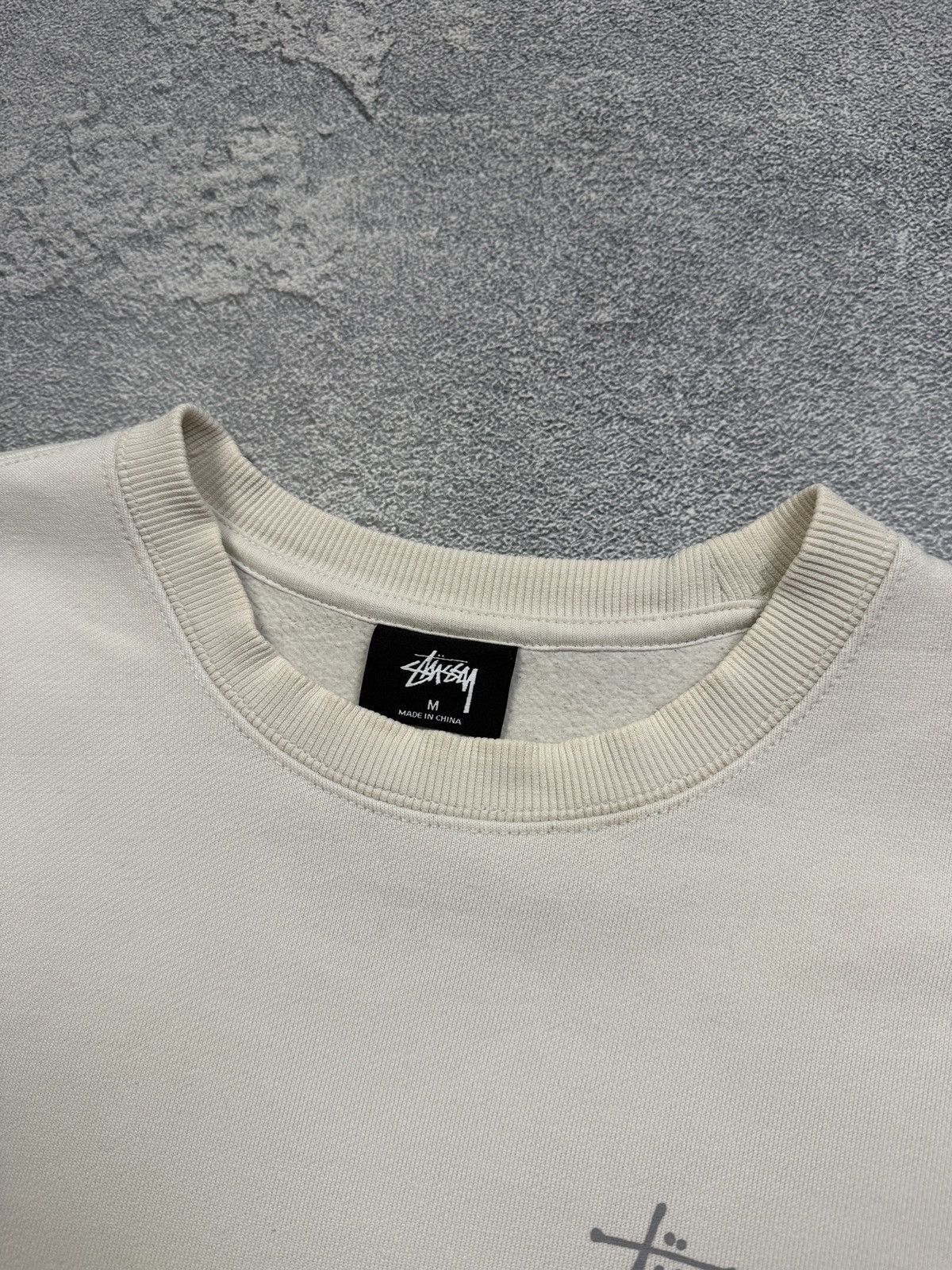 Stussy Vintage Stussy Big Logo Sweatshirt Boxy Fit Y2K Size US M / EU 48-50 / 2 - 6 Thumbnail