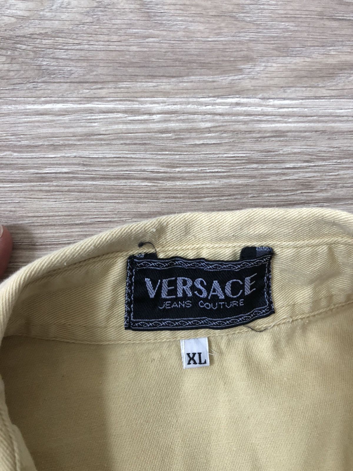 Versace Jeans Couture × Vintage Vintage Versace Jeans Couture Shirt Size US XL / EU 56 / 4 - 6 Thumbnail