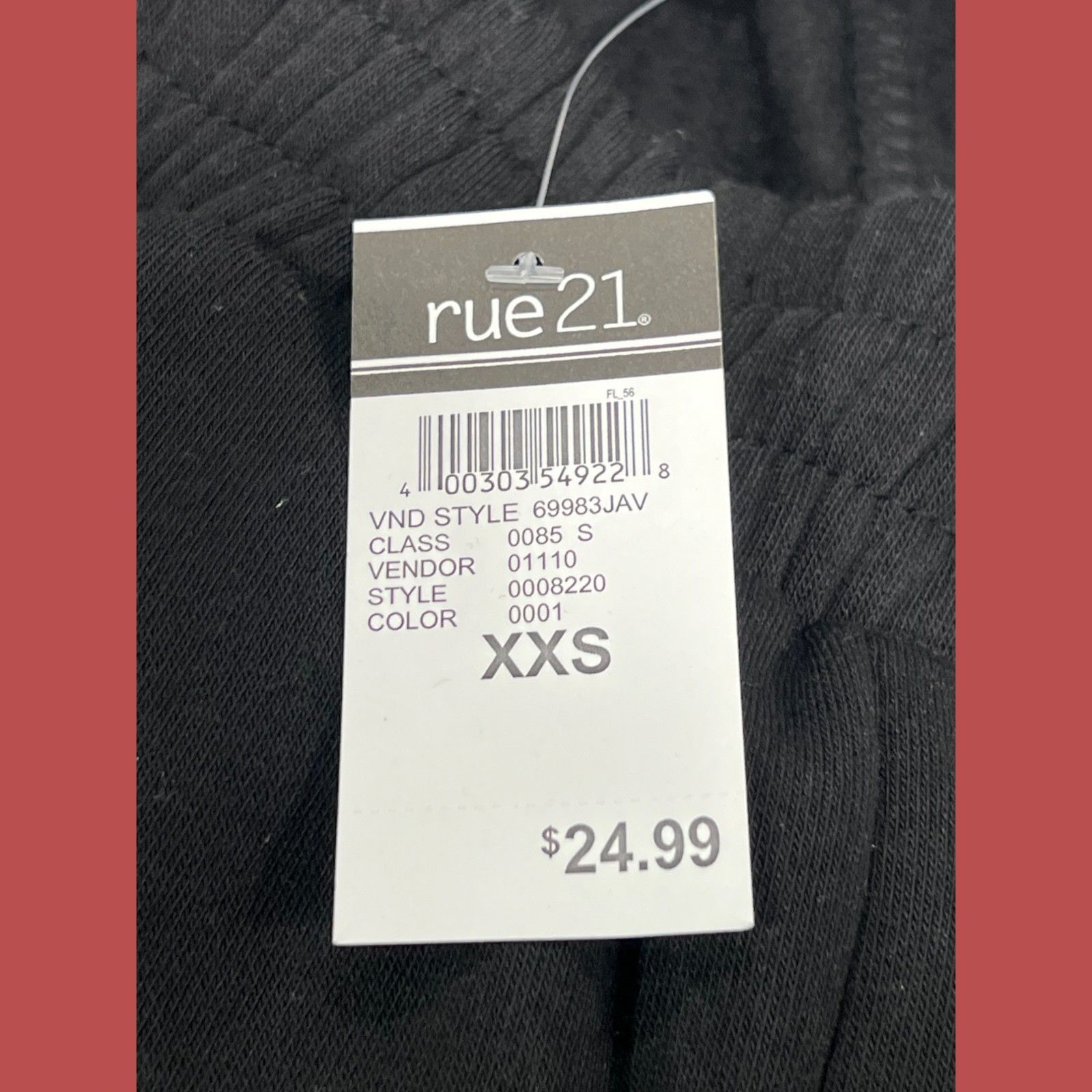 rue21 Rue 21 - Women's Cargo Sweatpants - Black - XXS Size 24" / US 00 / IT 34 - 8 Thumbnail