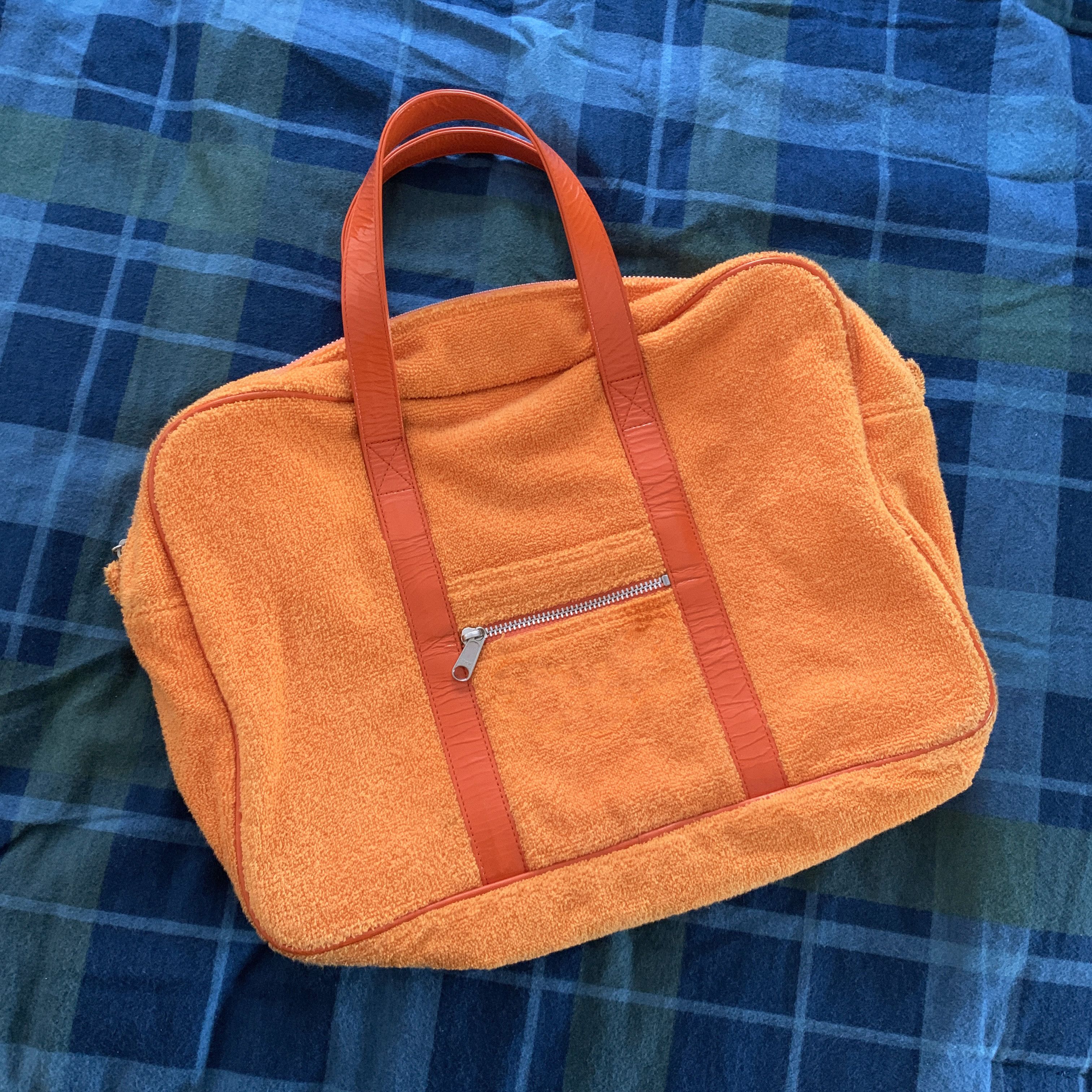 Comme des Garcons Vintage 90s Terry Cloth / Towel Top-Handle Bag Size ONE SIZE - 2 Thumbnail