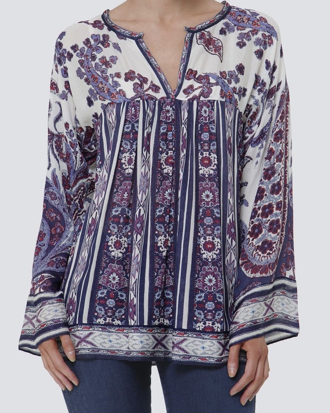 Isabel Marant Etoile Vintage Isabel Marant Étoile Tucson Paisley Printed Blouse Size S / US 4 / IT 40 - 1 Thumbnail