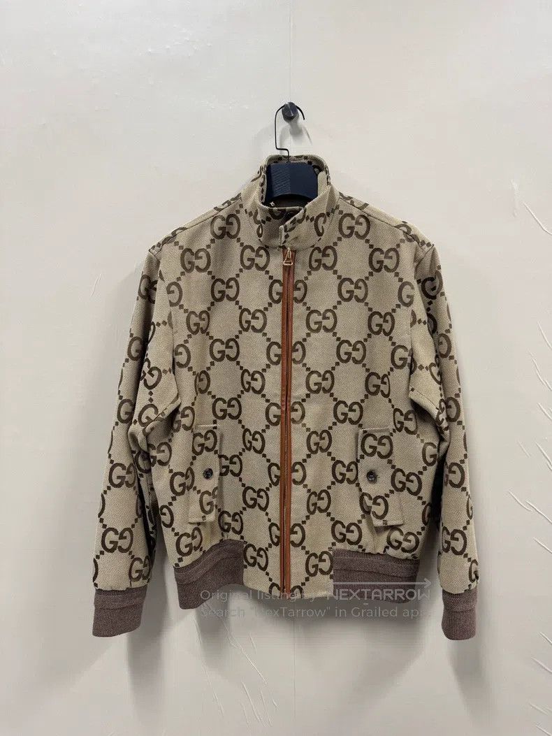 Gucci Gucci SS24 full-print jacquard stitched zipper jacket Size US M / EU 48-50 / 2 - 1 Thumbnail