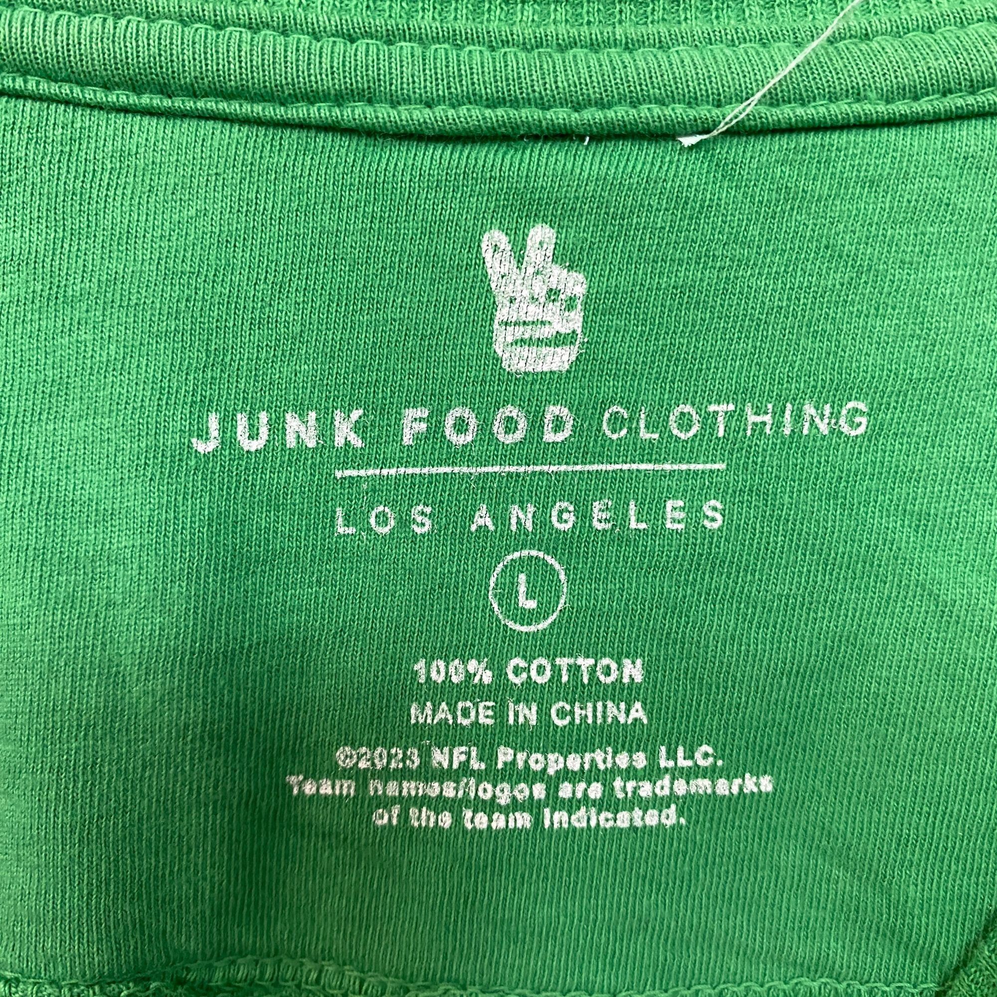 Junk Food Philadelphia Eagles Vintage Style Crop Top Crewneck Sweatsh Size L / US 10 / IT 46 - 4 Thumbnail