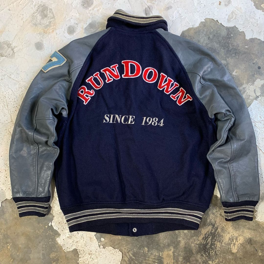 Champion × Vintage Vintage 80’s Rundown BC 77 Varsity Jacket Size US L / EU 52-54 / 3 - 4 Thumbnail