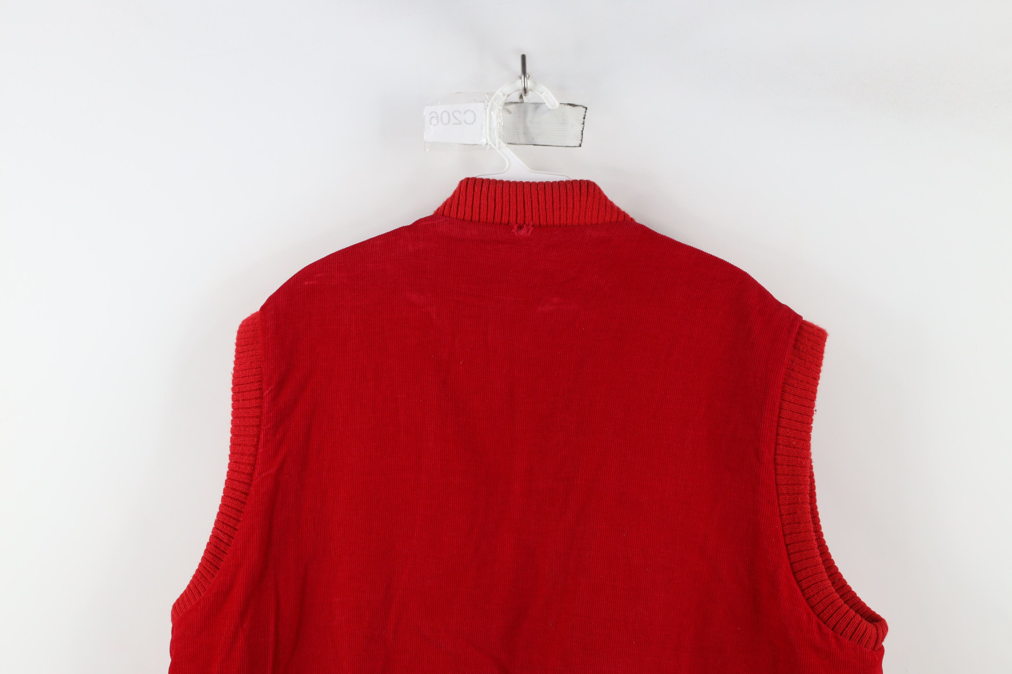 Vintage Vintage 70s 80s Streetwear Quilted Puffer Vest Jacket Red Size US XL / EU 56 / 4 - 13 Thumbnail