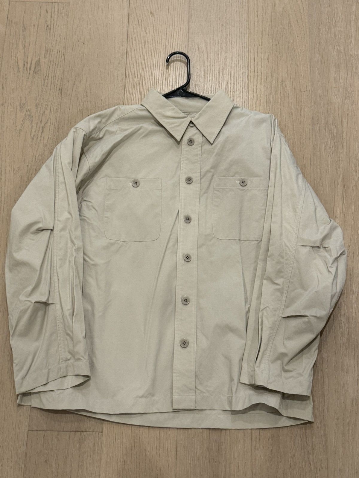 Colbo Colbo Over Shirt - Silver Cream Size US L / EU 52-54 / 3 - 1 Thumbnail