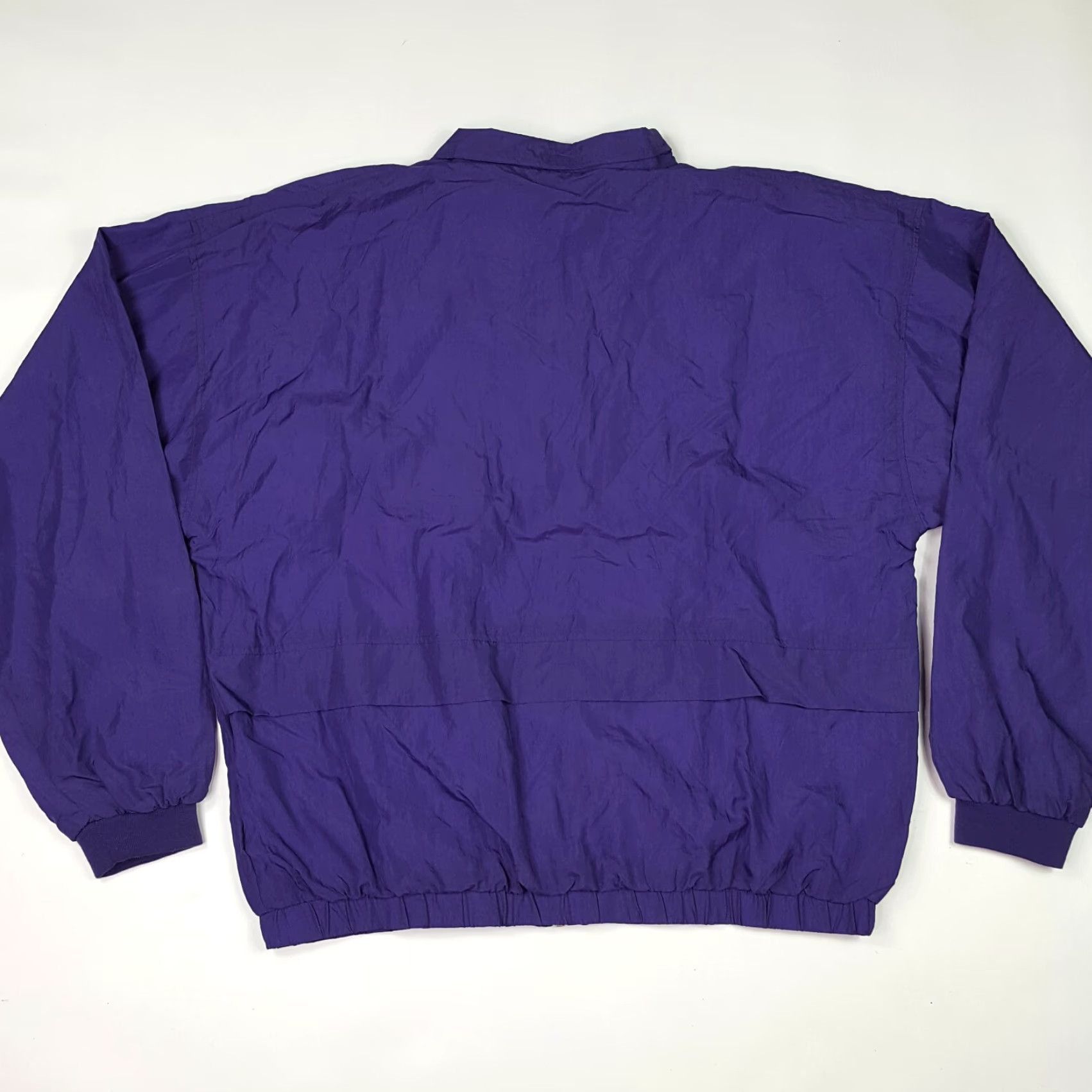 Etro VINTAGE Sahara Purple Windbreaker Men XL Full Zip Retro Track Jacket NOS Size US XL / EU 56 / 4 - 5 Thumbnail