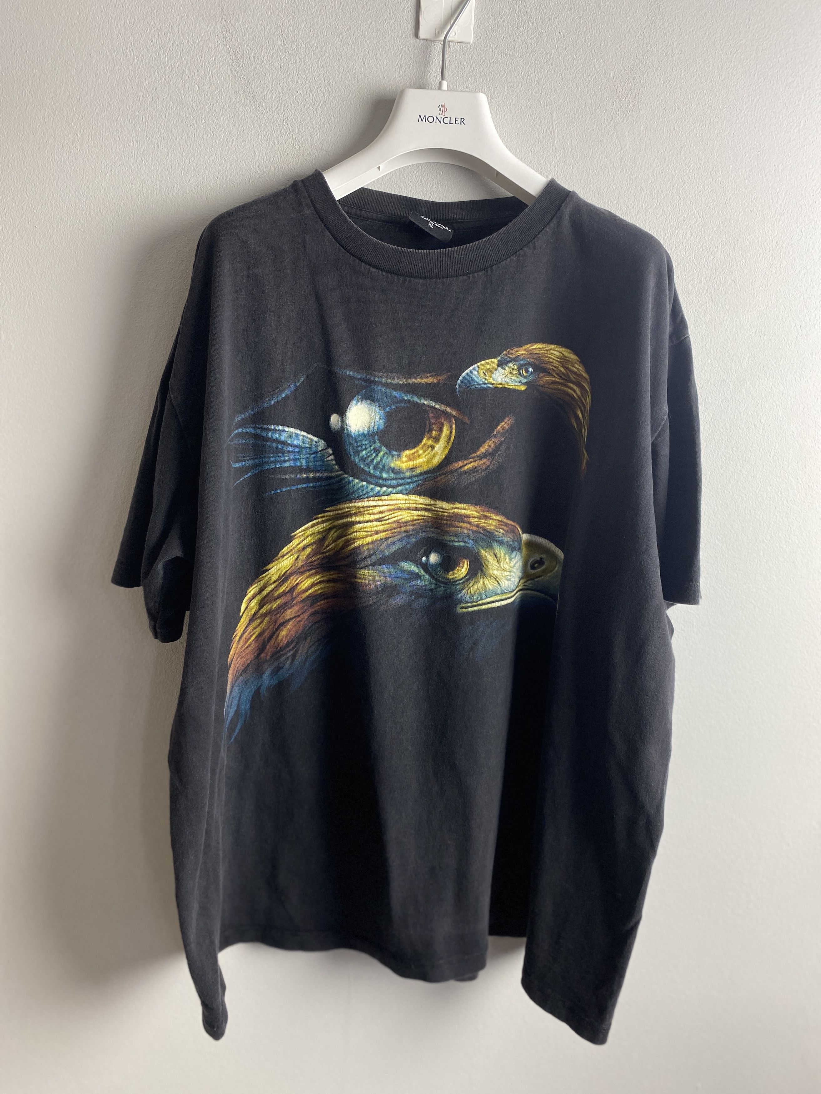 Vintage Vintage eagle printed t-shirt tee opium avant garde Size US XL / EU 56 / 4 - 1 Thumbnail
