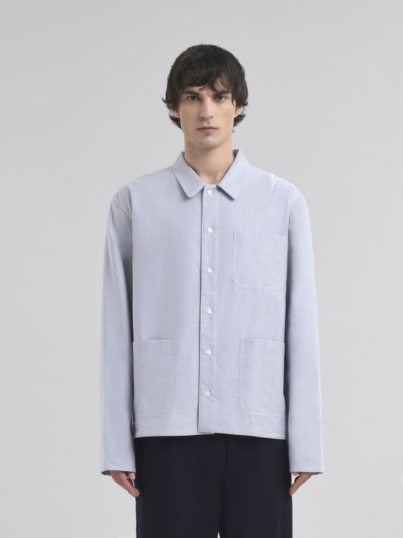 Marni o1w1db10526 Shirts in White Size US L / EU 52-54 / 3 - 3 Thumbnail