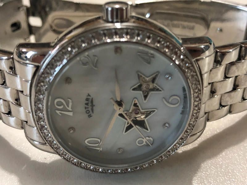 Designer Rotary wind ladies stainless steel watch Size ONE SIZE - 4 Thumbnail
