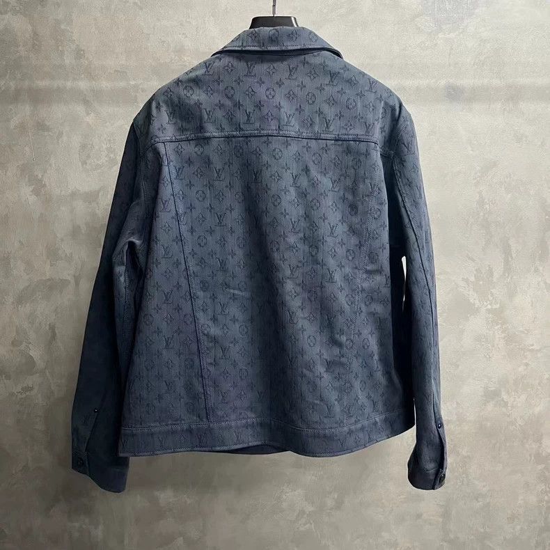 Louis Vuitton Louis Vuitton Blue Denim Button Jacket-2505 Size US M / EU 48-50 / 2 - 6 Thumbnail