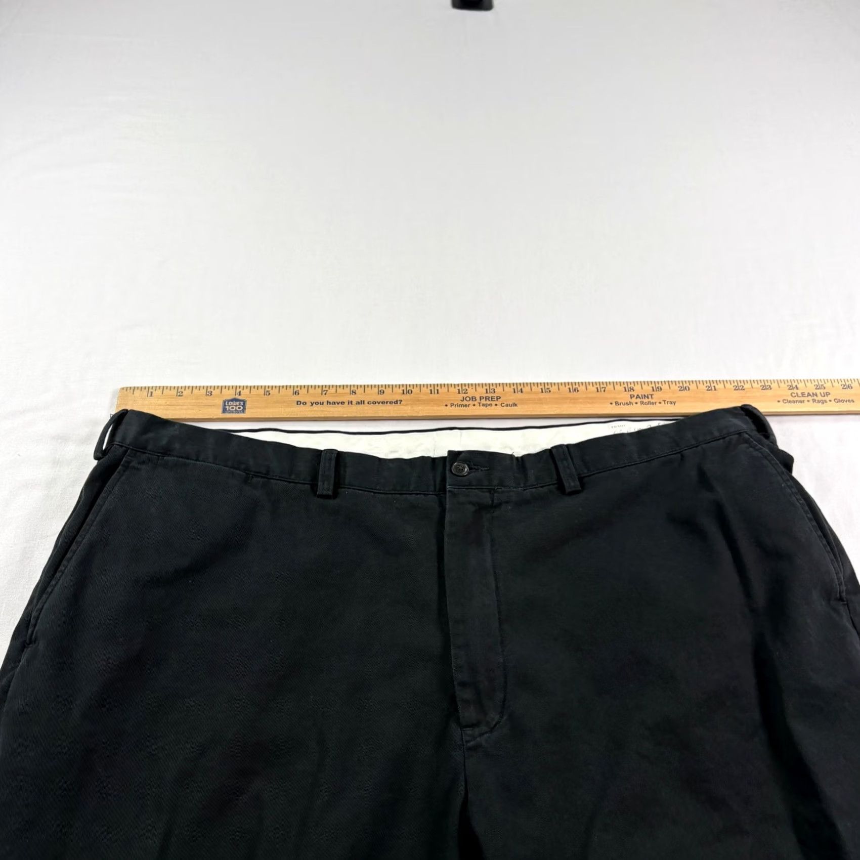 Polo Ralph Lauren Polo Ralph Lauren Pants Mens 46x32 Black Chino Classic Fit Pleated Casual Slacks Size US XXL / EU 58 / 5 - 5 Thumbnail