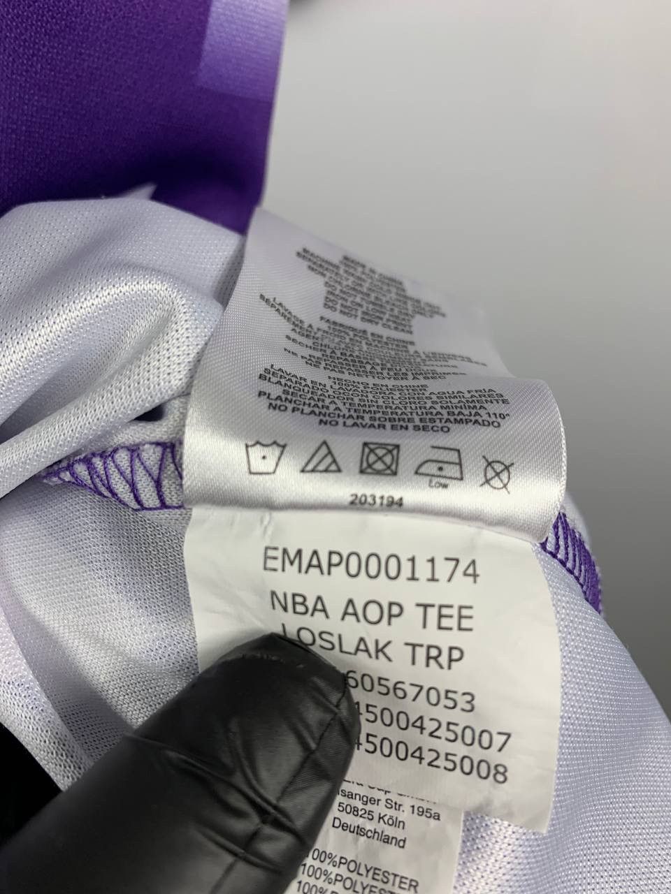 NBA × New Era NBA Lakers Los Angeles | Polo | New Era Size US L / EU 52-54 / 3 - 13 Thumbnail