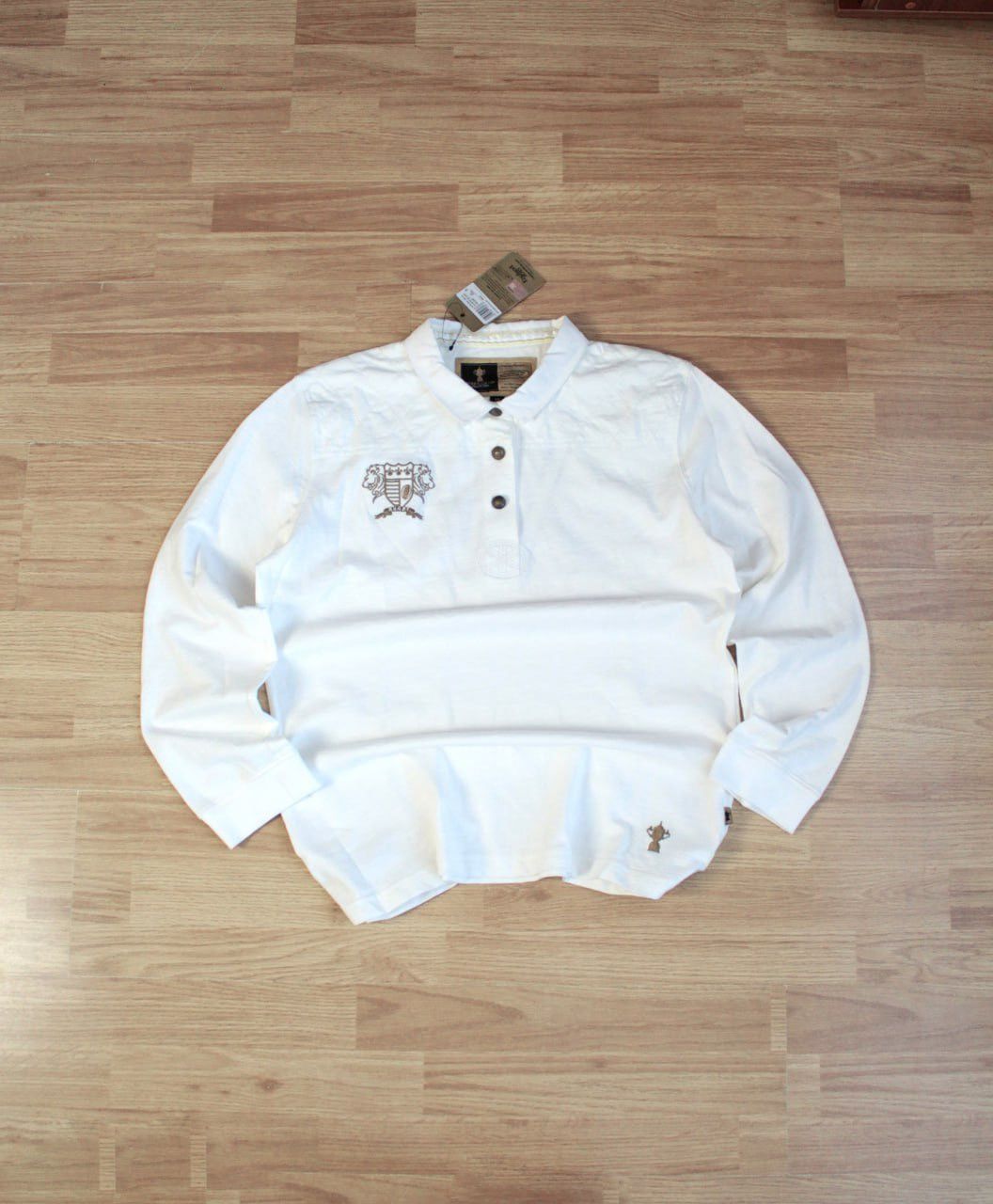Polo Ralph Lauren 🔥 NWT Webb Ellis Cup Rugby 2015 Chief Keef Long Sleeve Shirt Size US M / EU 48-50 / 2 - 2 Thumbnail