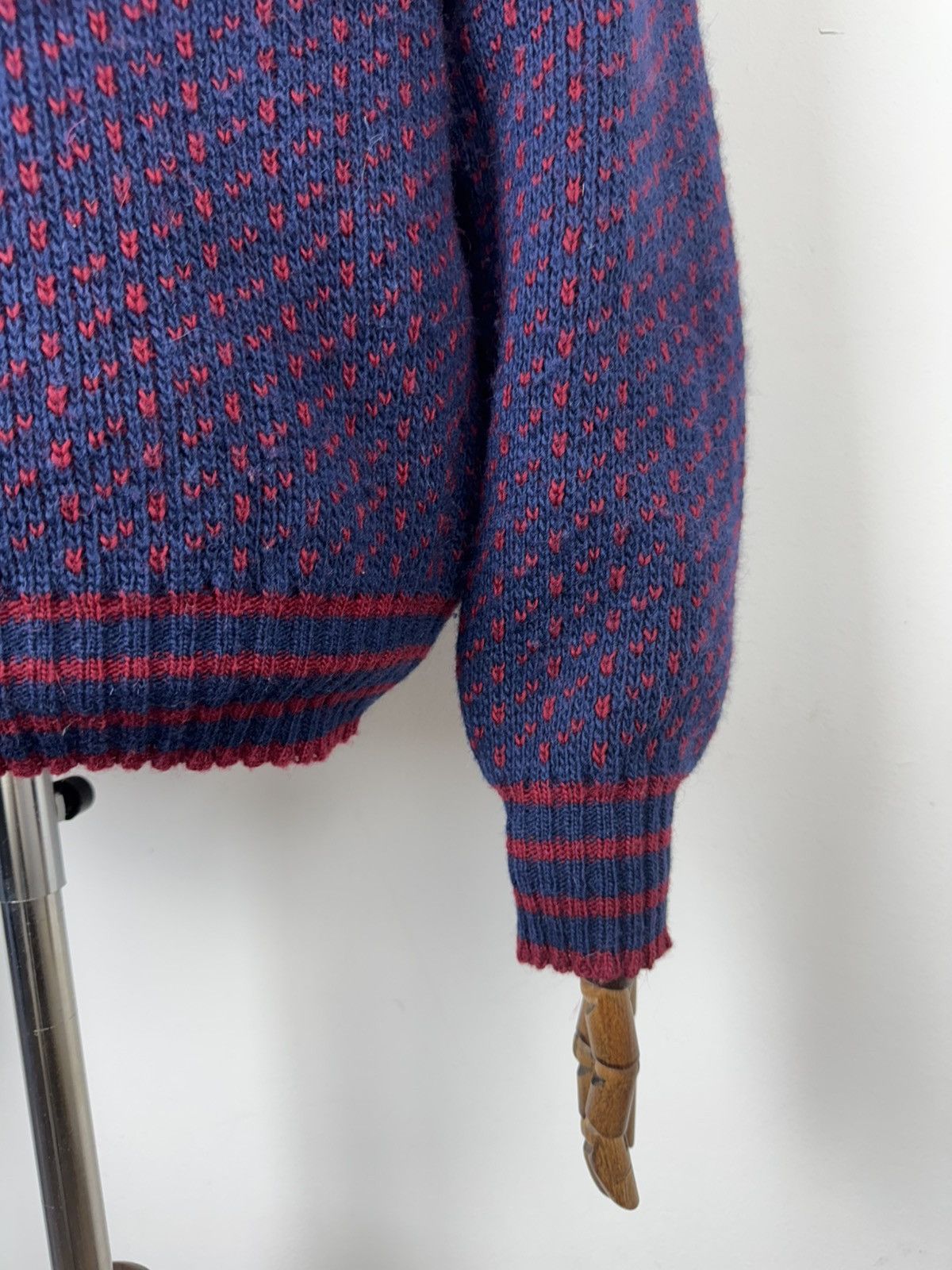 Vintage Vintage Pakeman Catto Carter Wool Sweater Knitted Pullover Size US L / EU 52-54 / 3 - 3 Thumbnail