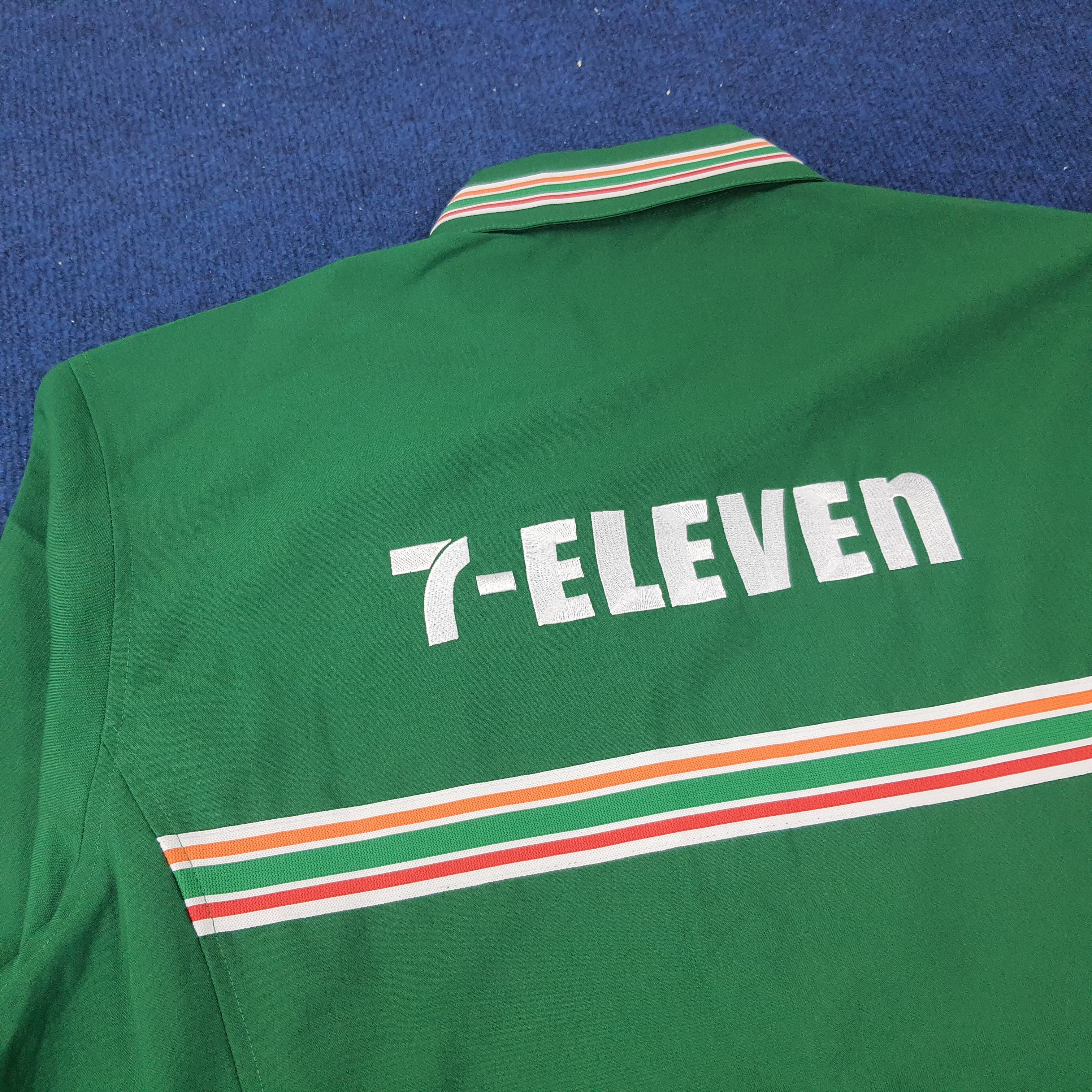 Japanese Brand × Vintage Vintage 7 Eleven Japan Staff Uniform Jacket C219N40 Size US M / EU 48-50 / 2 - 2 Thumbnail