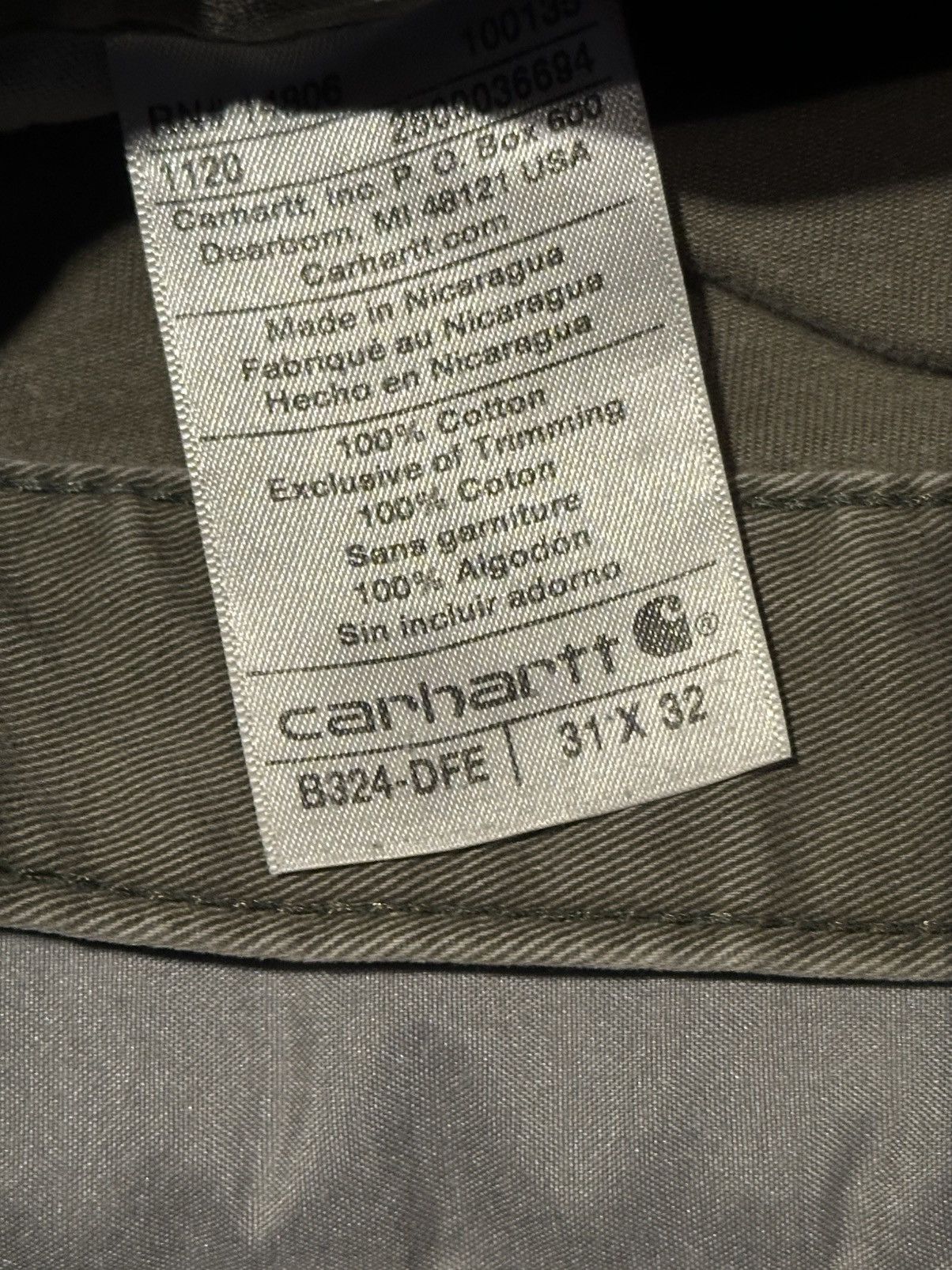 Carhartt Carhartt Utility Work Carpenter Pants Size US 31 - 3 Thumbnail